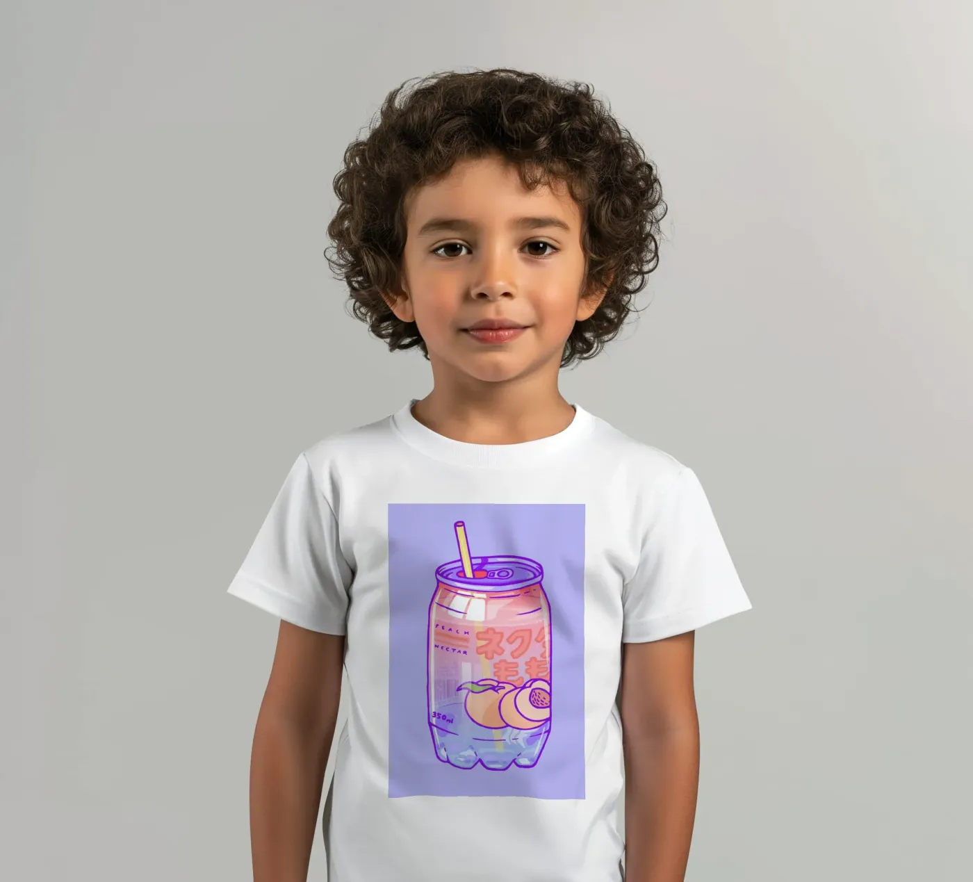 Peach Bubbles kinder t-shirt van Laura O'Connor