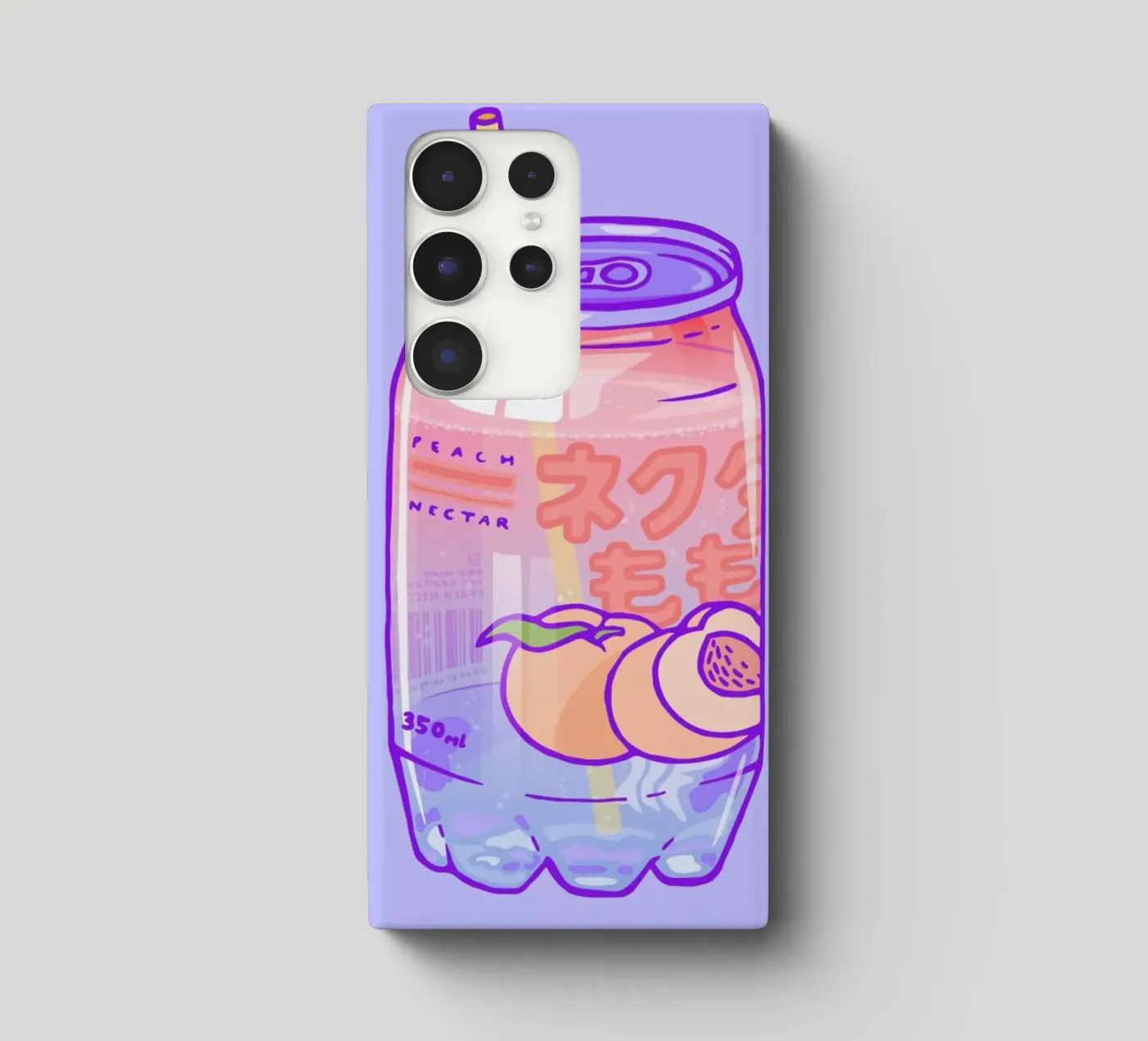 Peach Bubbles cover samsung da Laura O'Connor