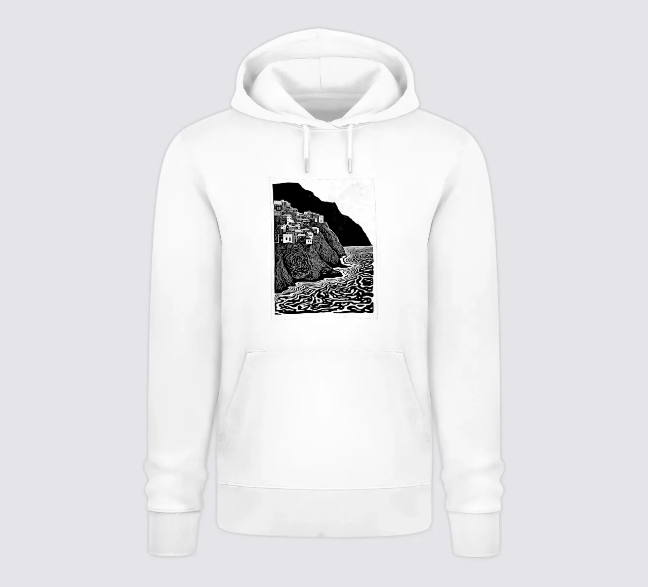 Echoes of the Coast felpa con cappuccio da Indigo Rain