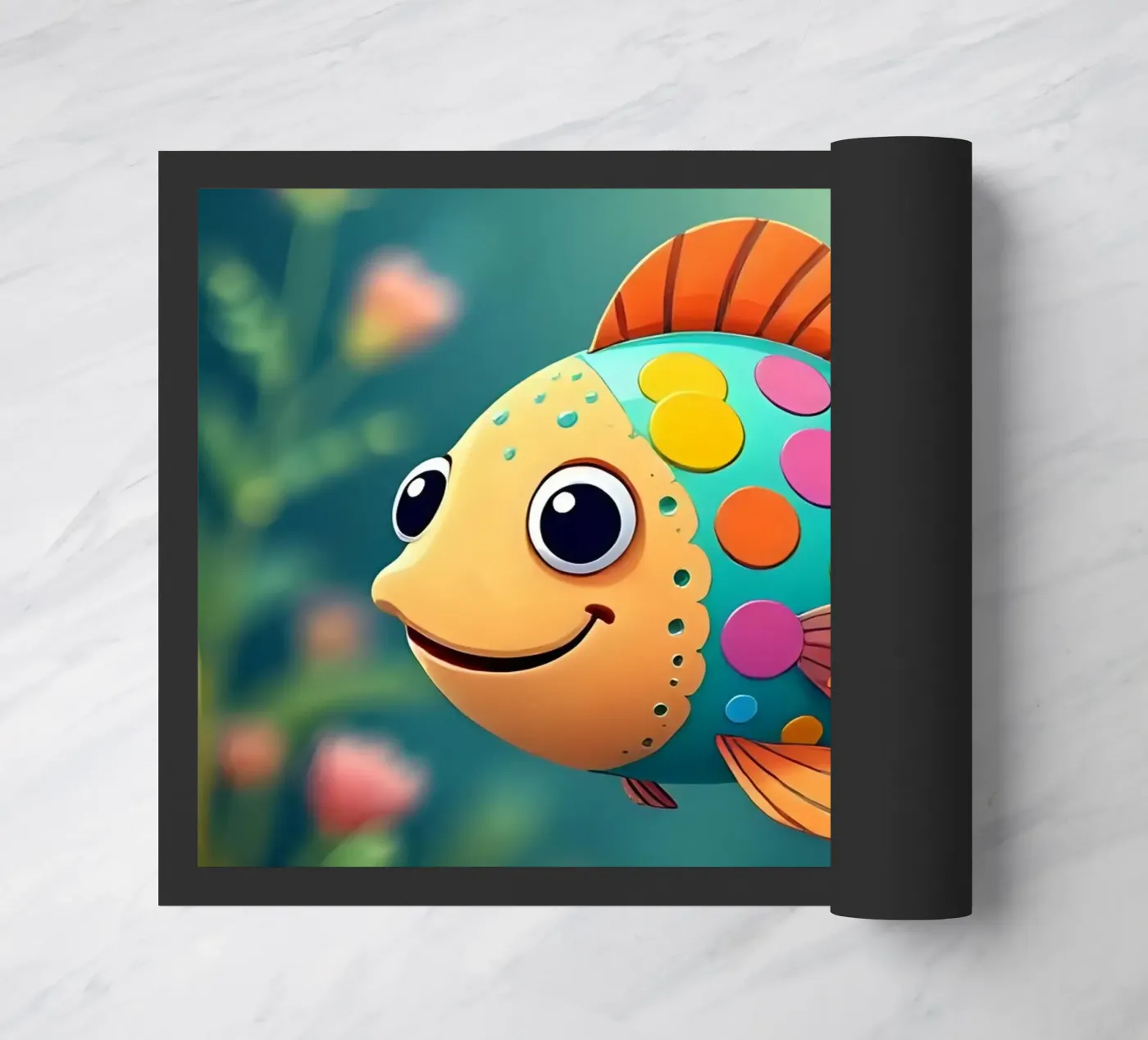 Fish_2 doormat by Tierisch bunt by LK