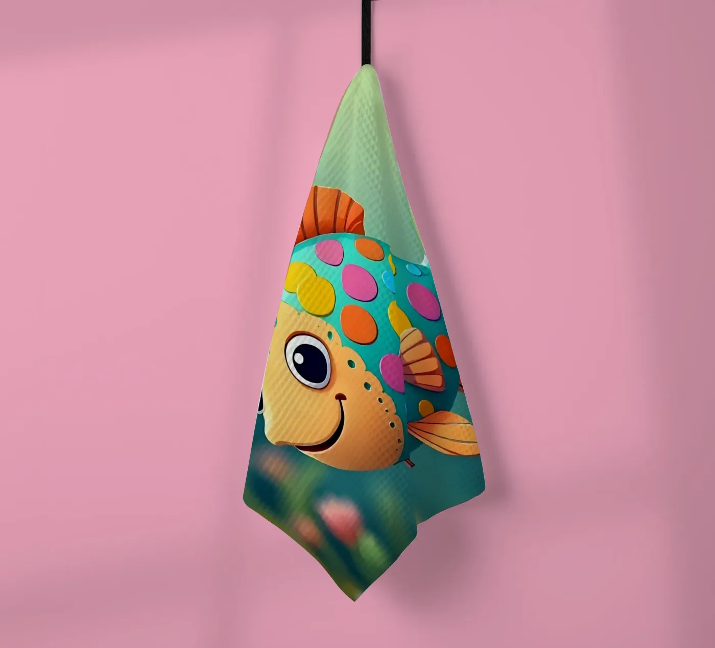 Fisch_2 Geschirrtuch von Tierisch bunt by LK