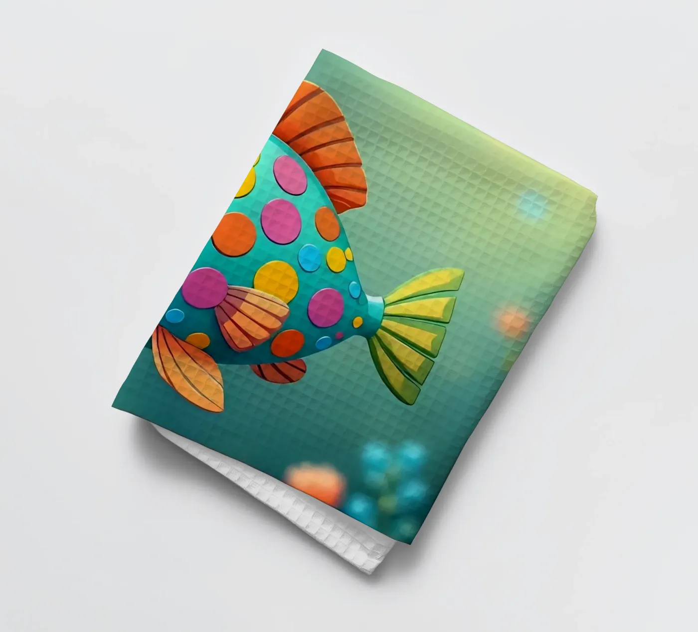 Fisch_2 Geschirrtuch von Tierisch bunt by LK