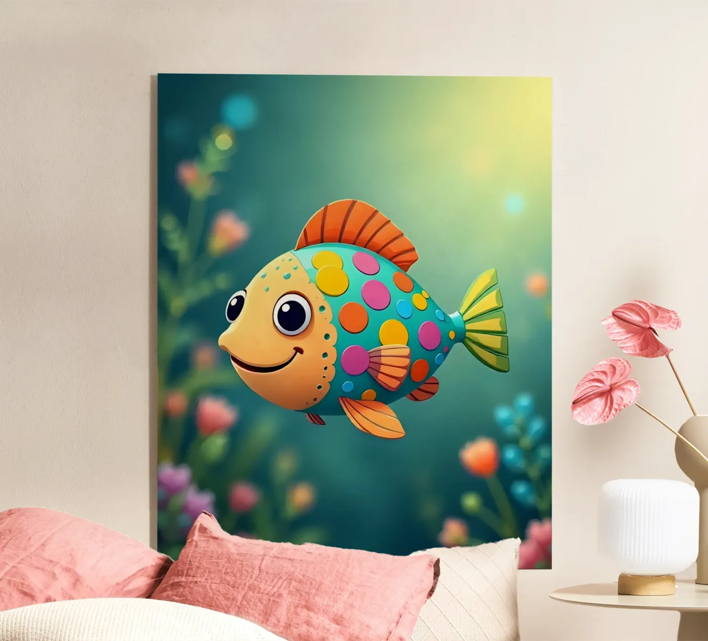 Fish_2 plexiglass da Tierisch bunt by LK