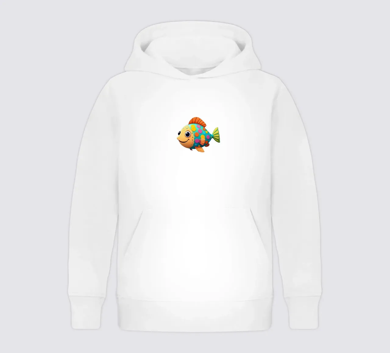 Fish_2a kids hoodie by Tierisch bunt by LK