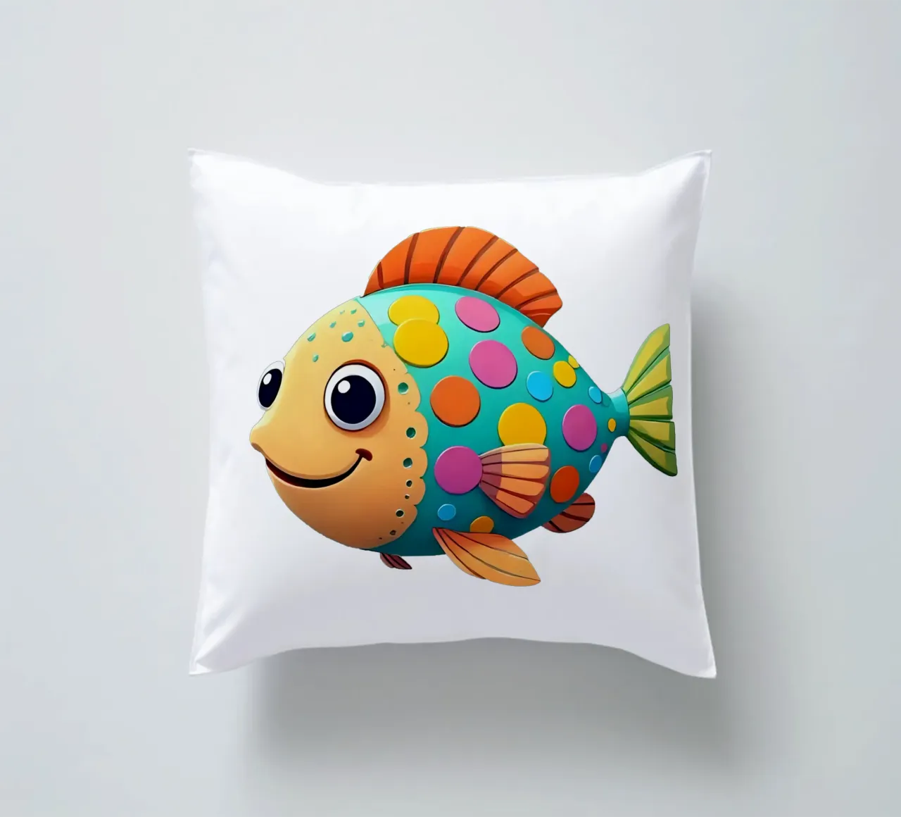 Pesce_2a cuscino da Tierisch bunt by LK