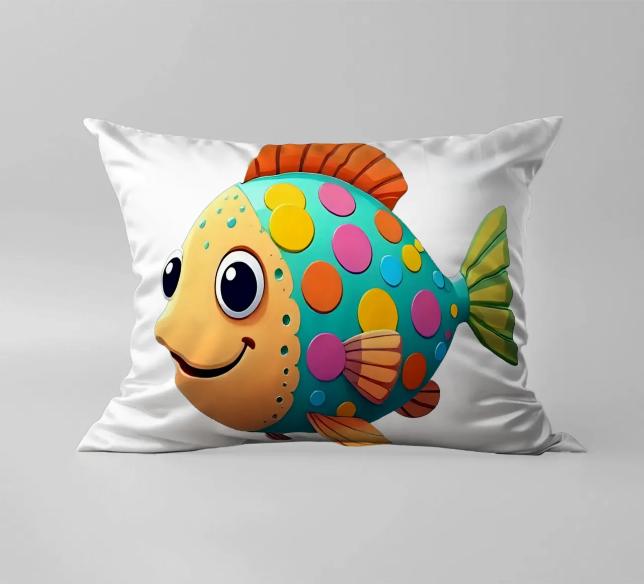 Pesce_2a cuscino da Tierisch bunt by LK