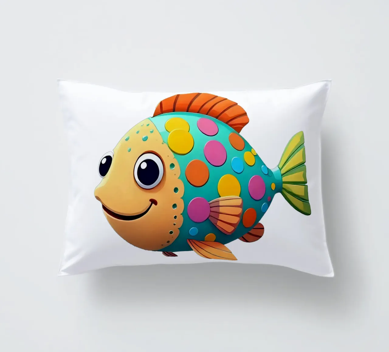 Pesce_2a cuscino da Tierisch bunt by LK