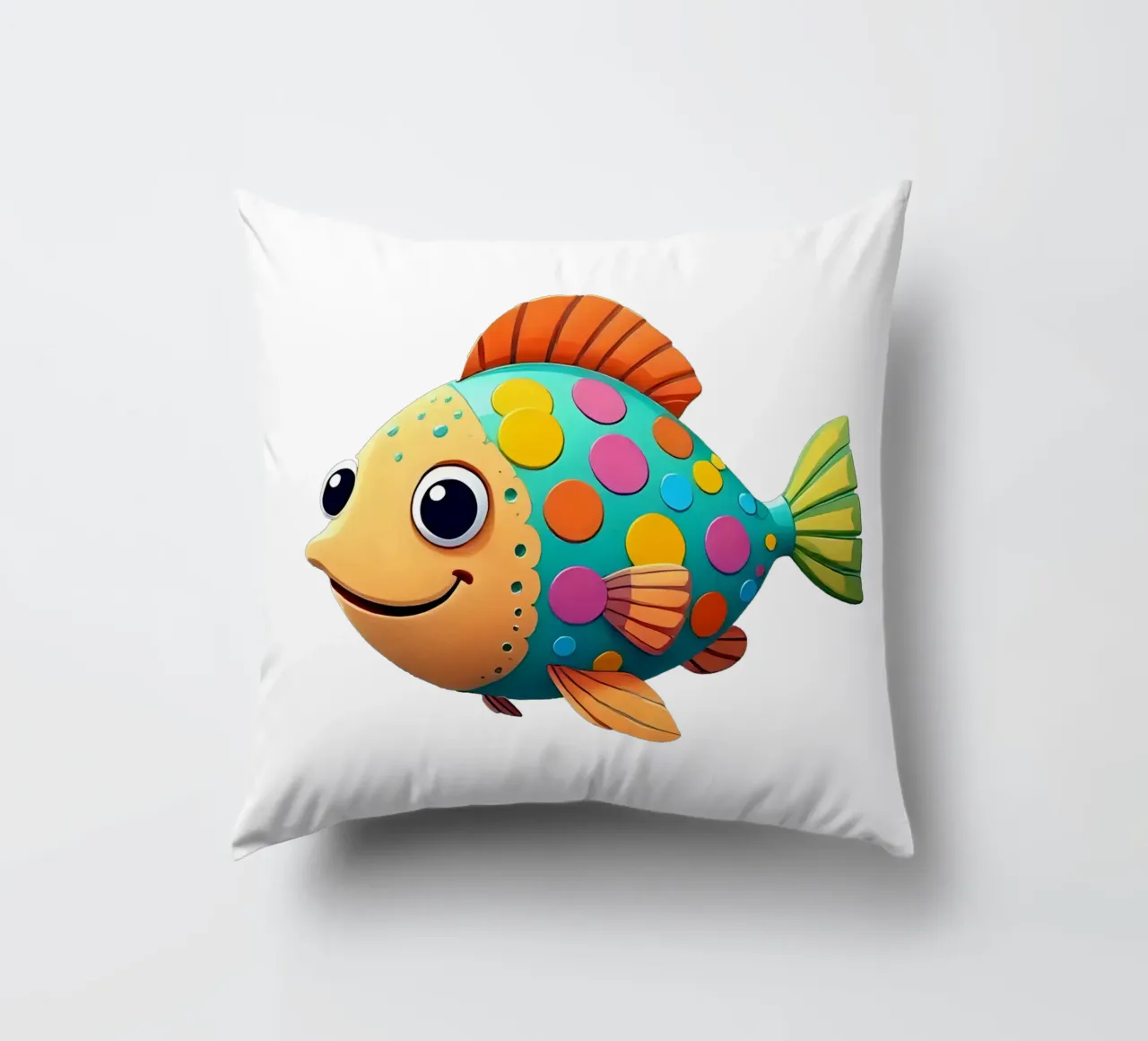 Pesce_2a cuscino da Tierisch bunt by LK