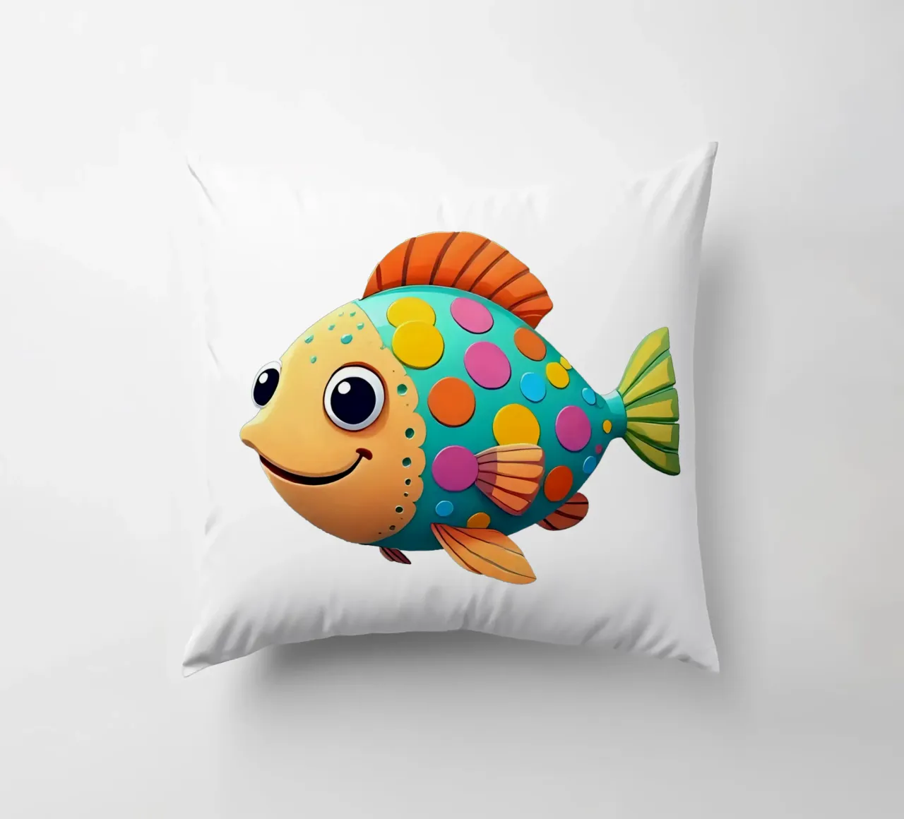 Pesce_2a cuscino da Tierisch bunt by LK