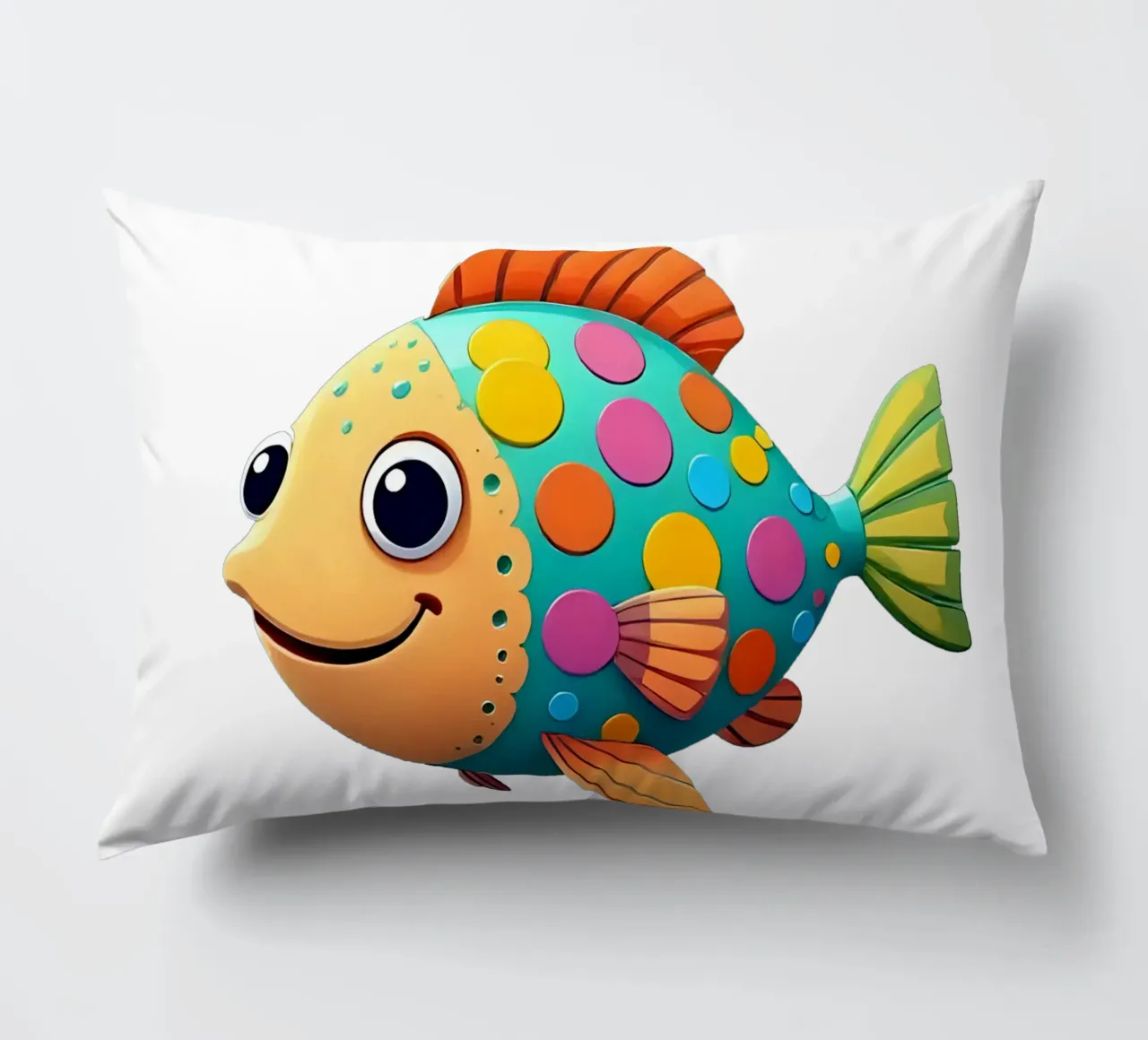 Pesce_2a cuscino da Tierisch bunt by LK