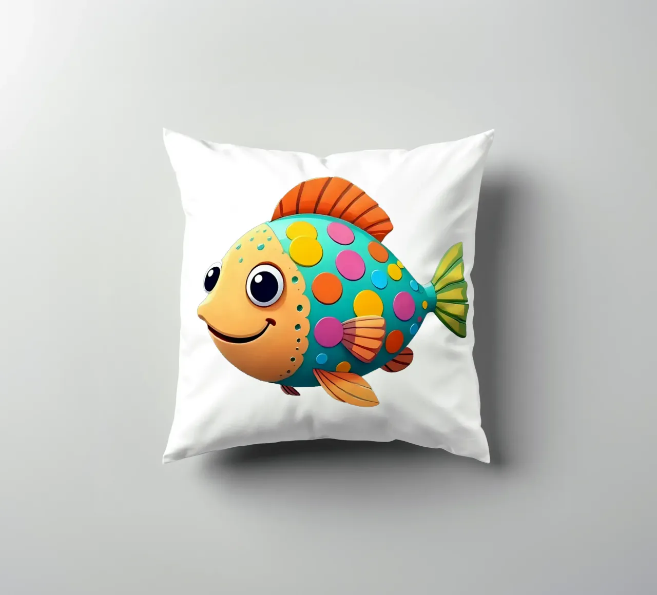 Pesce_2a cuscino da Tierisch bunt by LK
