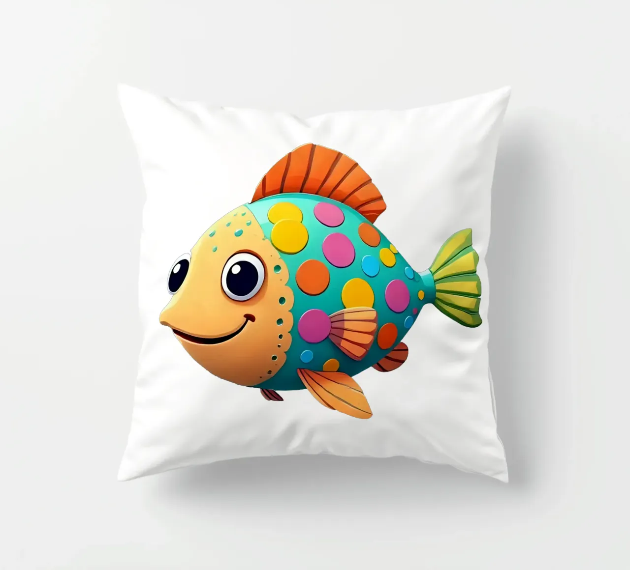 Pesce_2a cuscino da Tierisch bunt by LK