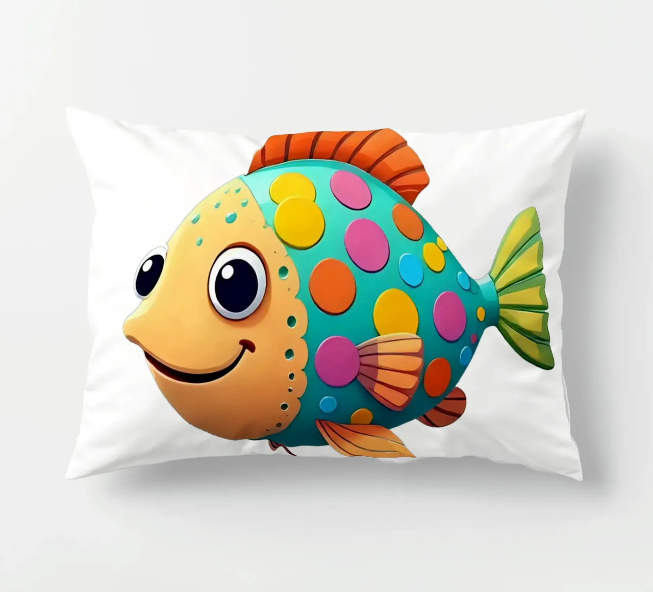 Pesce_2a cuscino da Tierisch bunt by LK