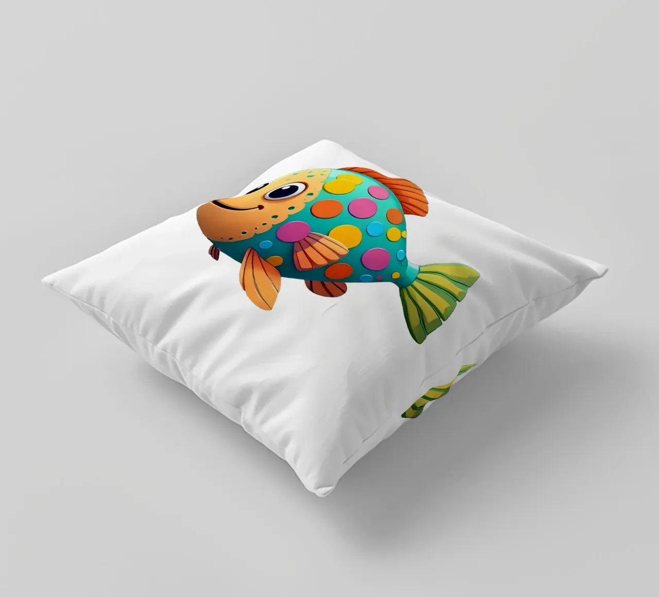 Pesce_2a cuscino da Tierisch bunt by LK