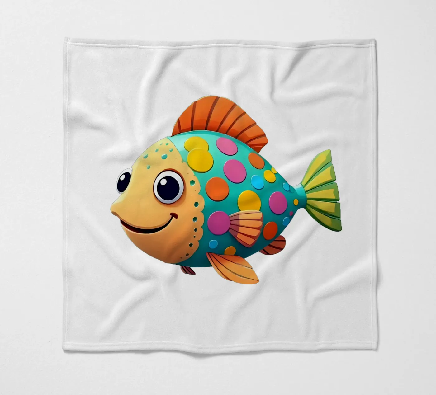 Fish_2a Fleecedecke von Tierisch bunt by LK