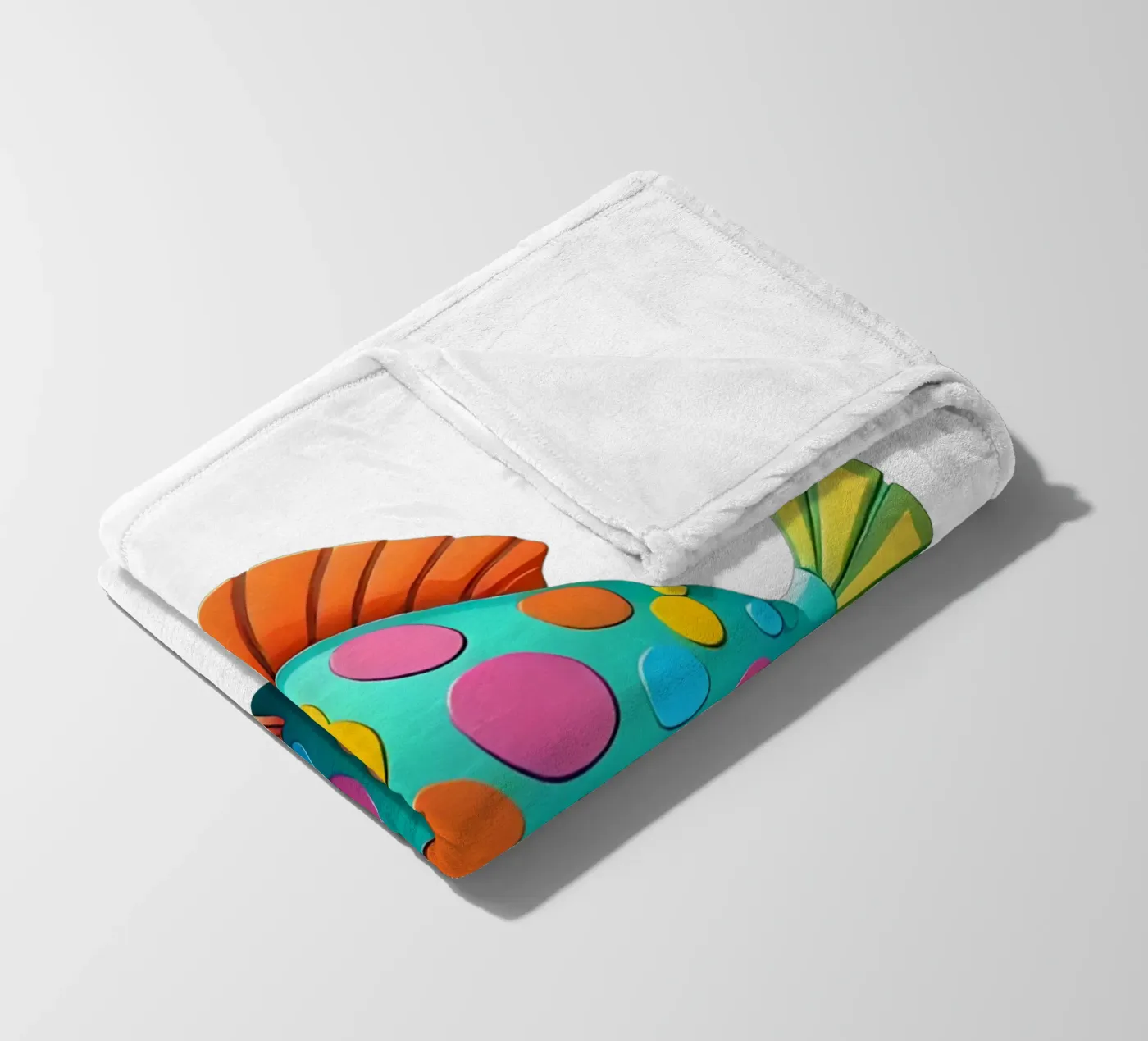 Fish_2a Fleecedecke von Tierisch bunt by LK