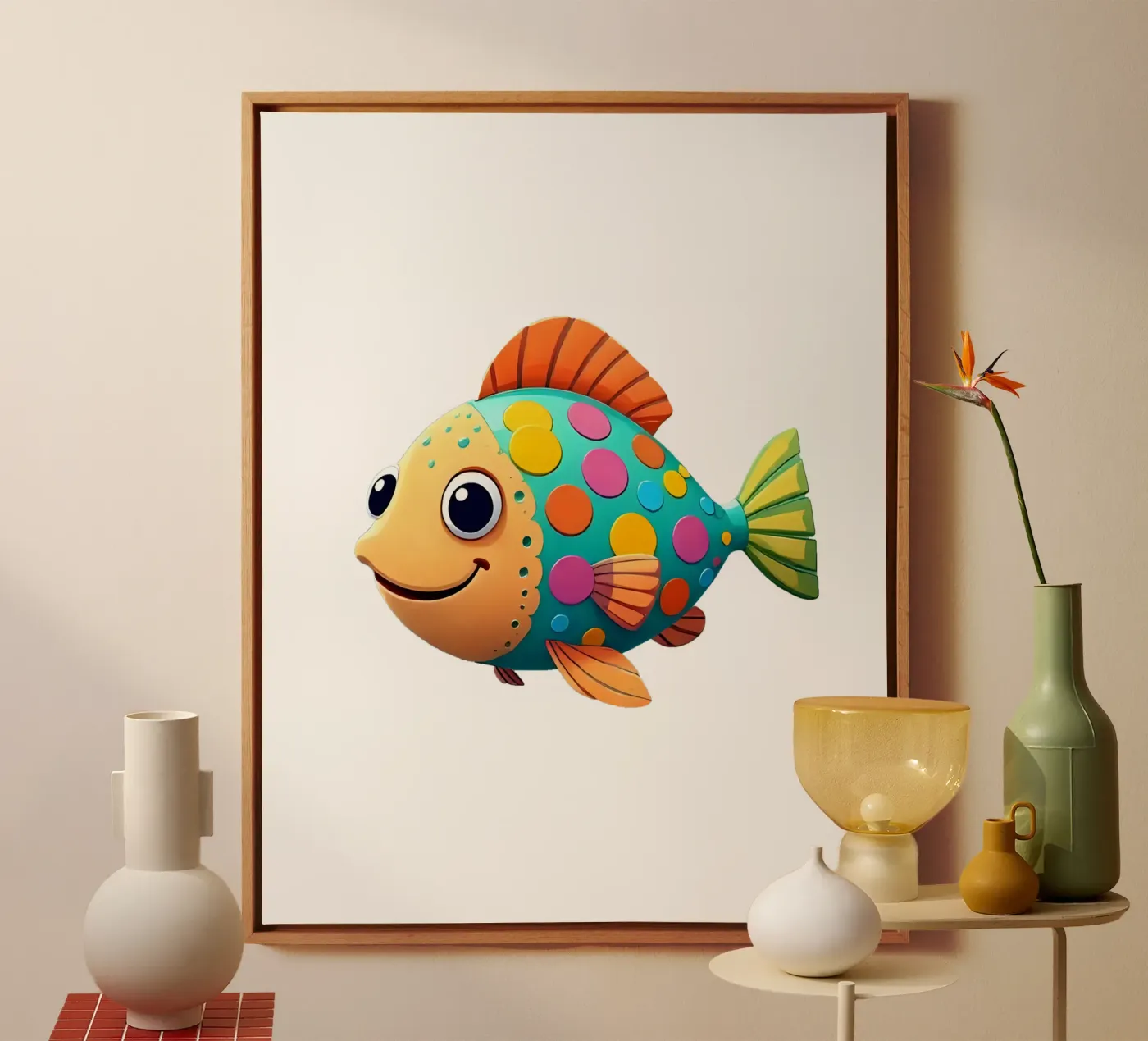 Fish_2a tela da Tierisch bunt by LK