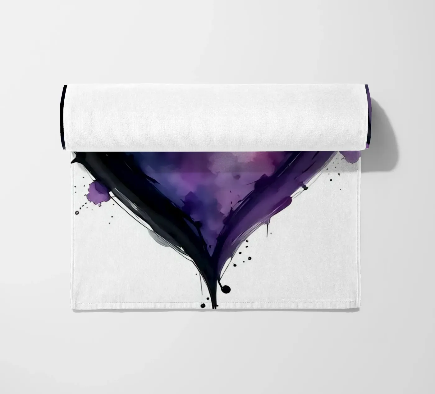 heart_black_purple_1 telo mare da Pink- und LoveArt by LK