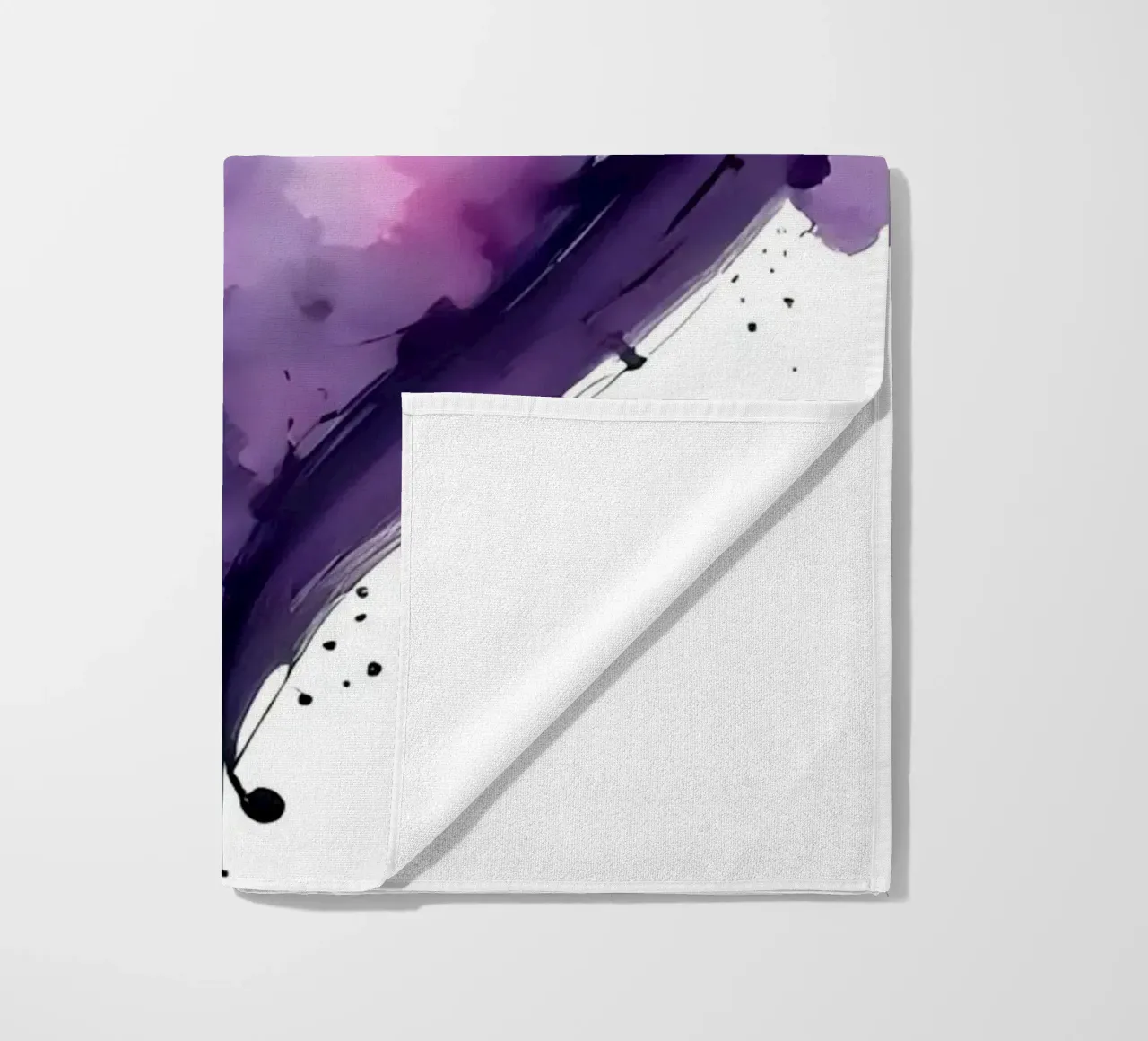 cuore_nero_viola_1 telo mare da Pink- und LoveArt by LK