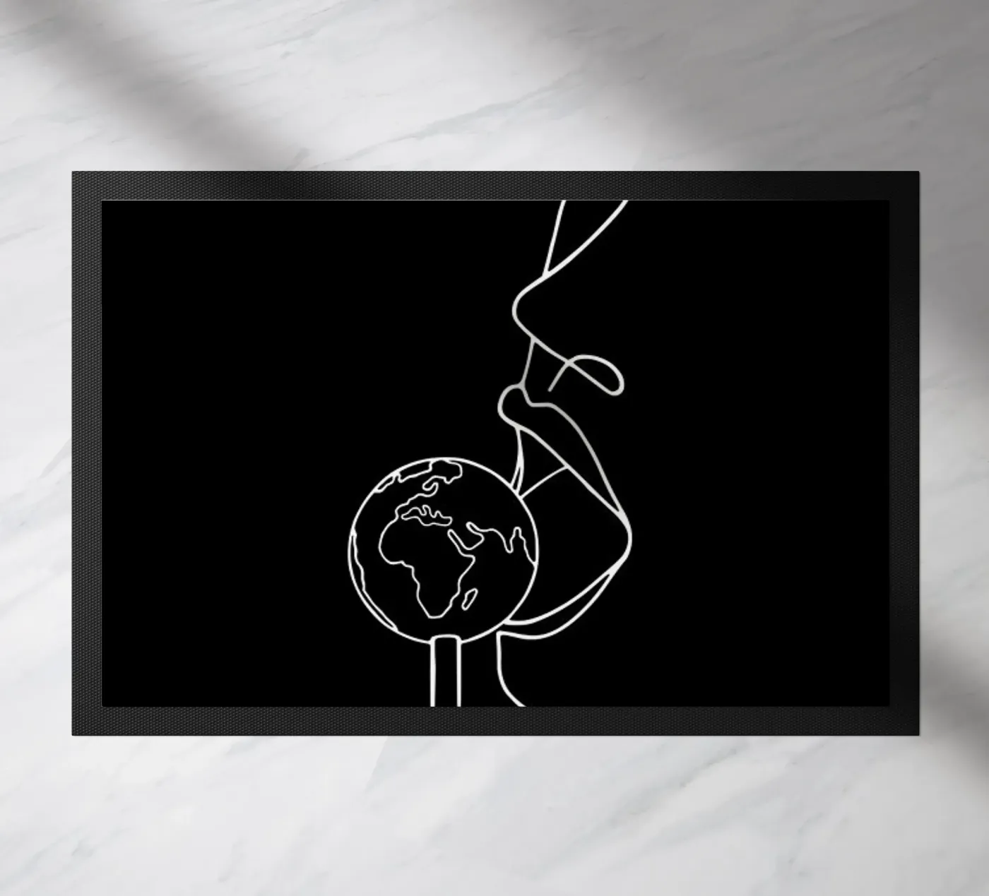 Wanderlust doormat by Ninhol