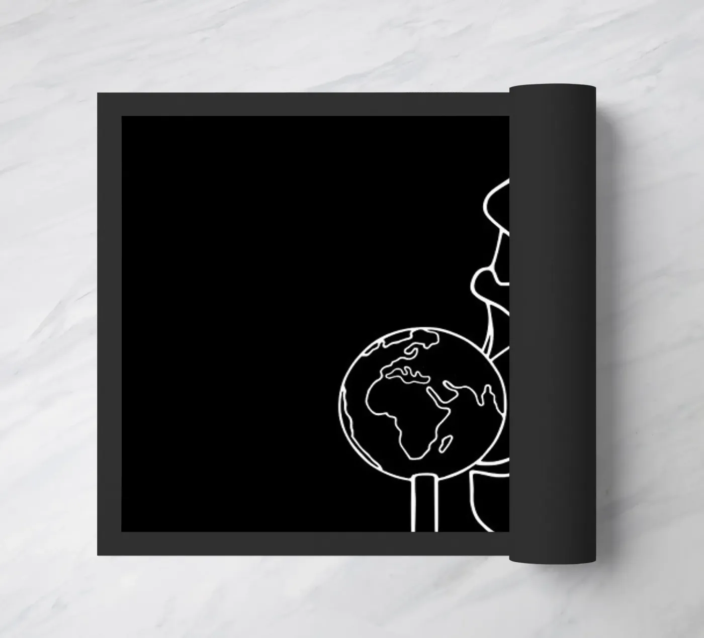 Wanderlust doormat by Ninhol