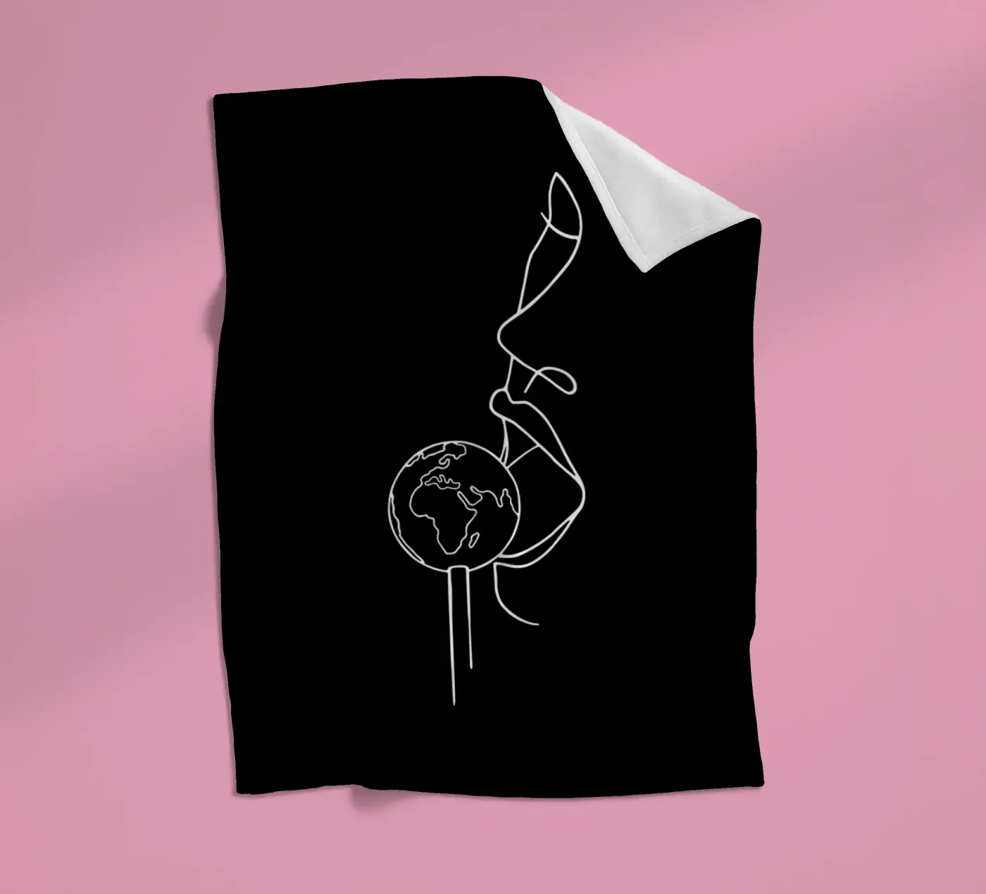 Wanderlust Fleecedecke von Ninhol