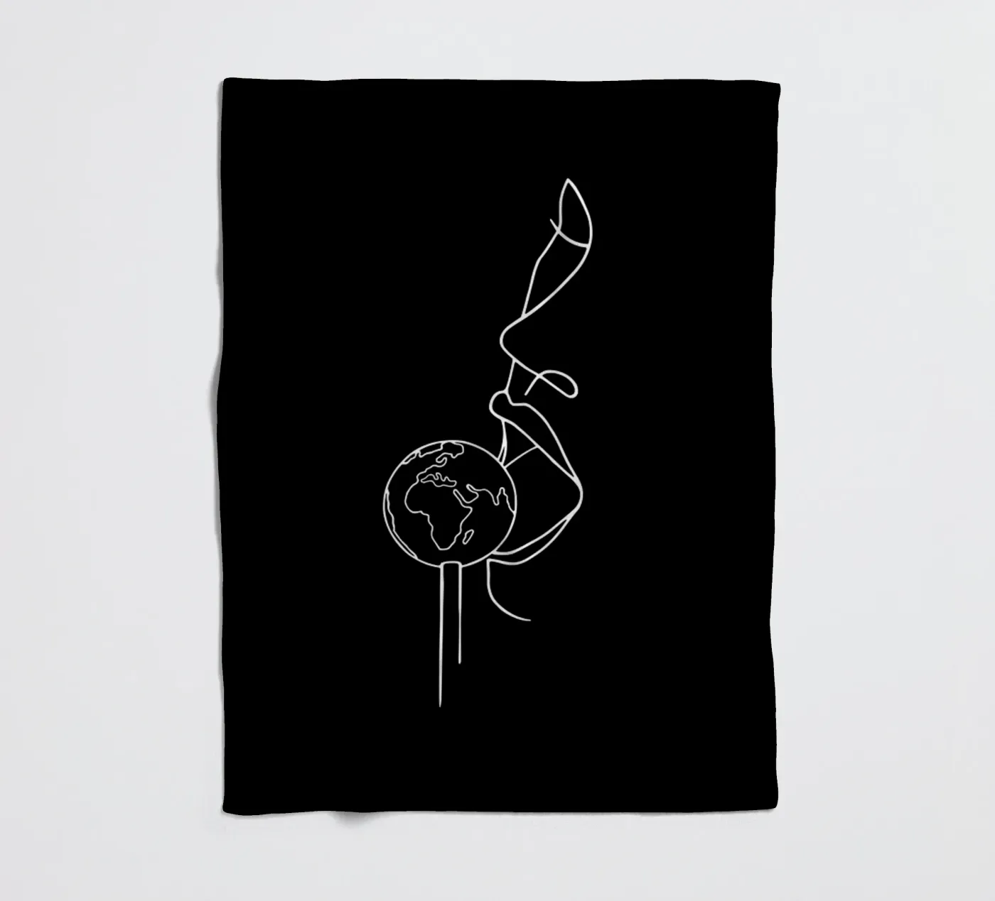 Wanderlust Fleecedecke von Ninhol