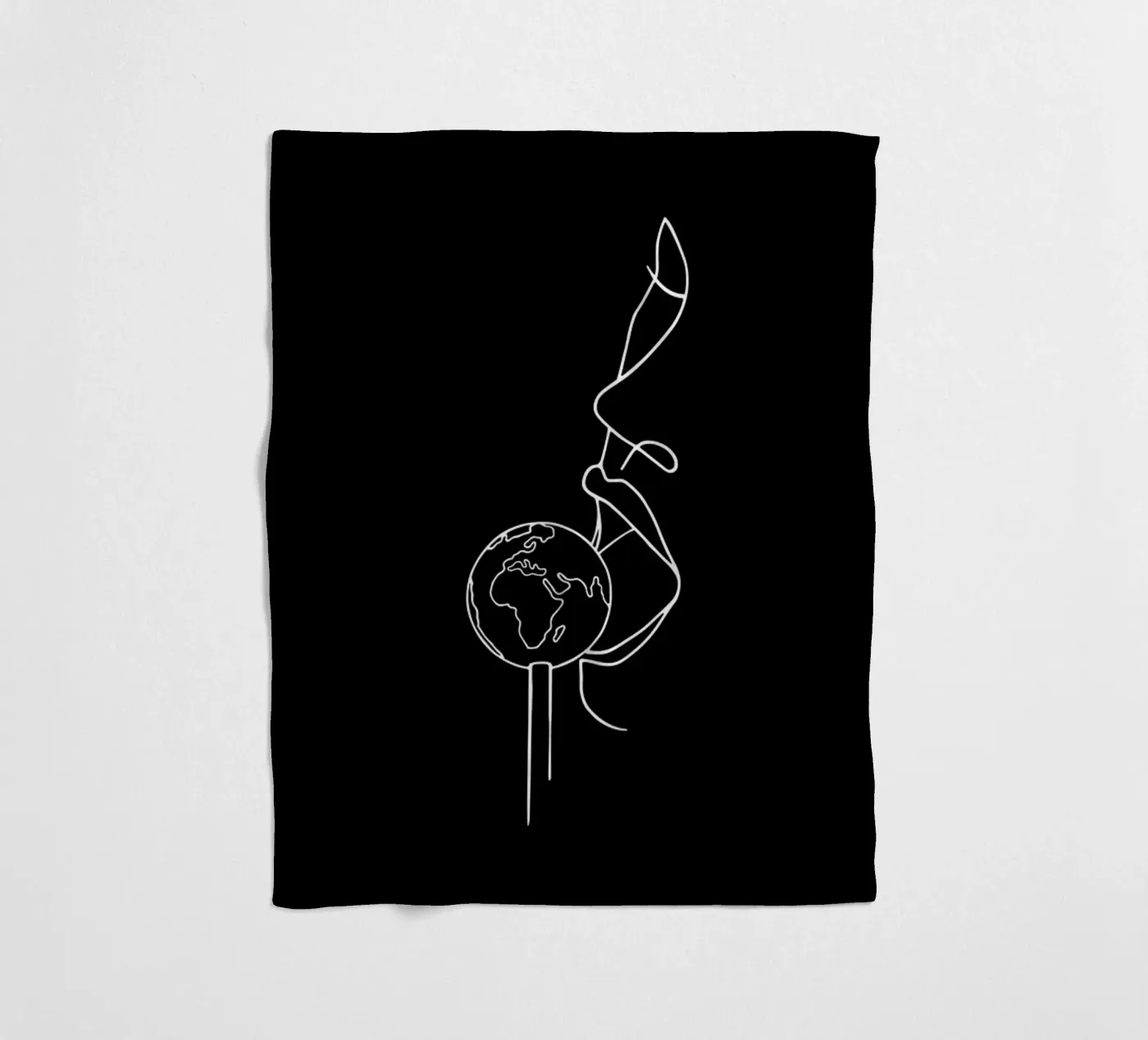 Wanderlust Fleecedecke von Ninhol