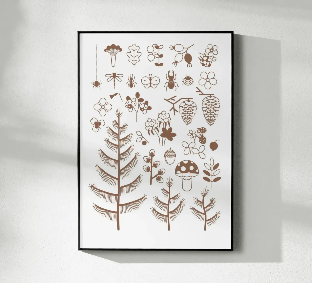 Bos acryl van Lidia Blomgren