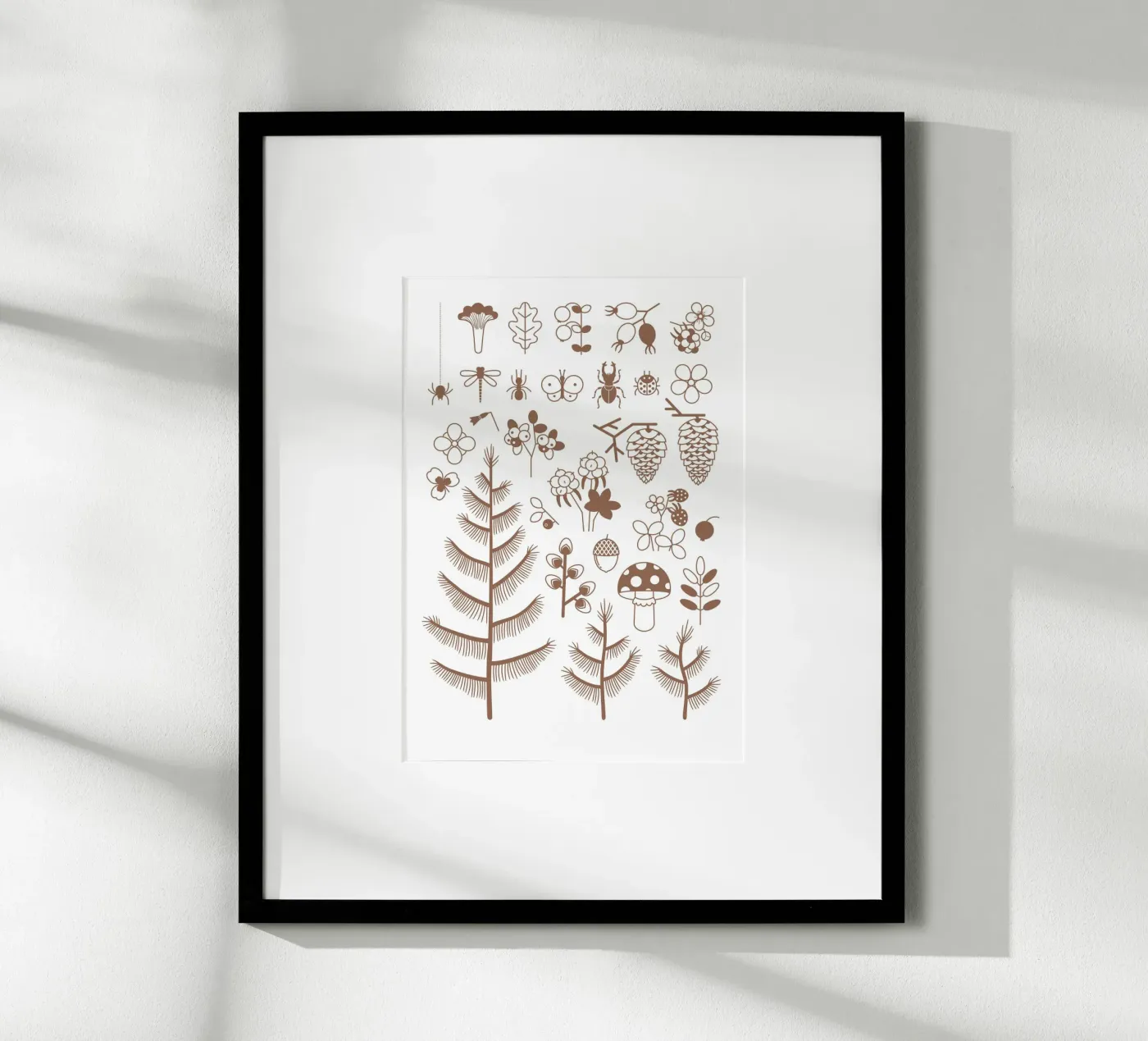 Woodland poster de Lidia Blomgren