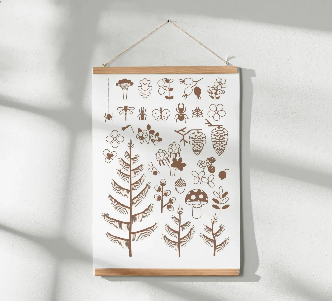 Woodland poster de Lidia Blomgren