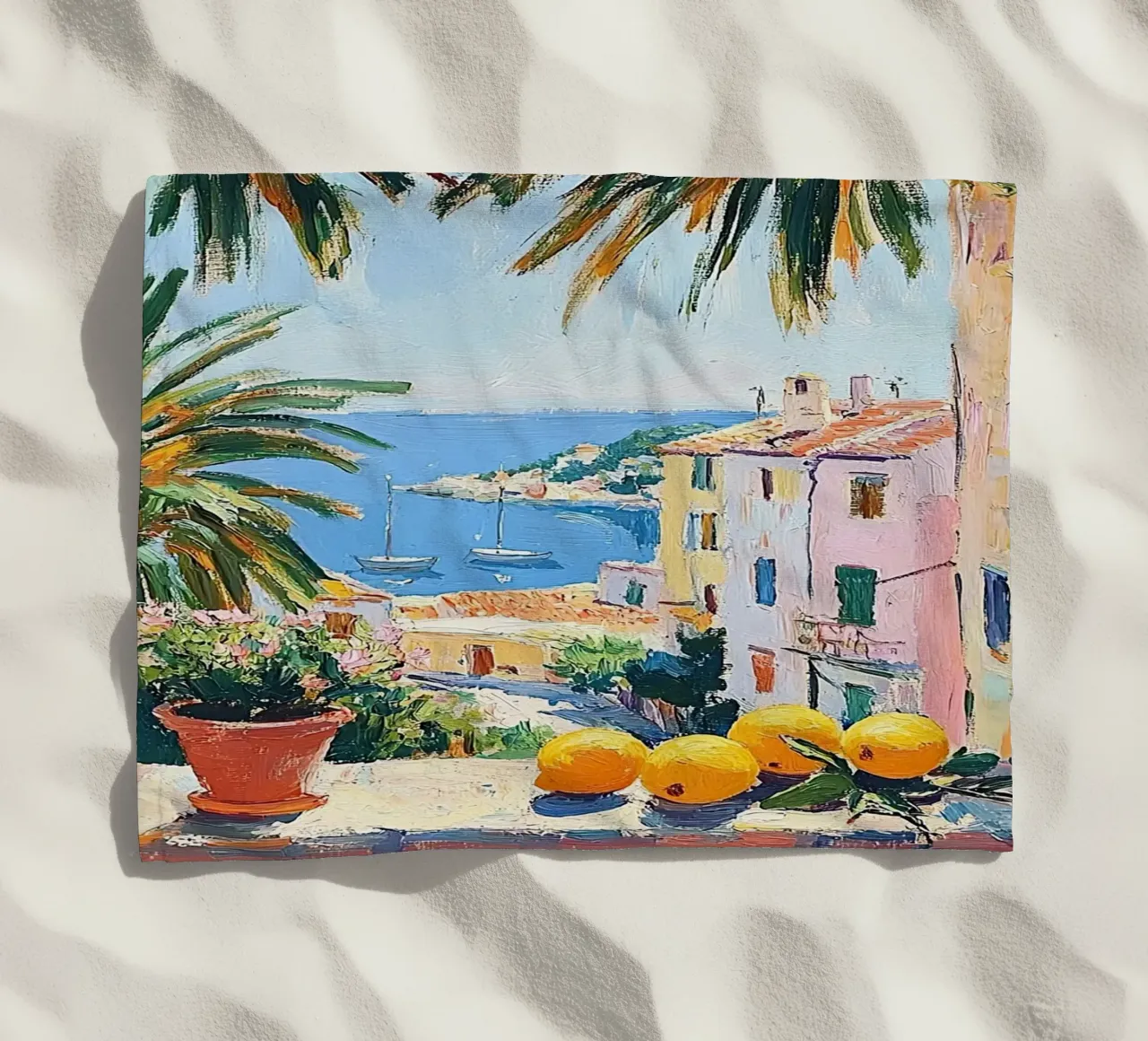 Matisse ispira la "scia di luce telo mare da Nikis Art Studio