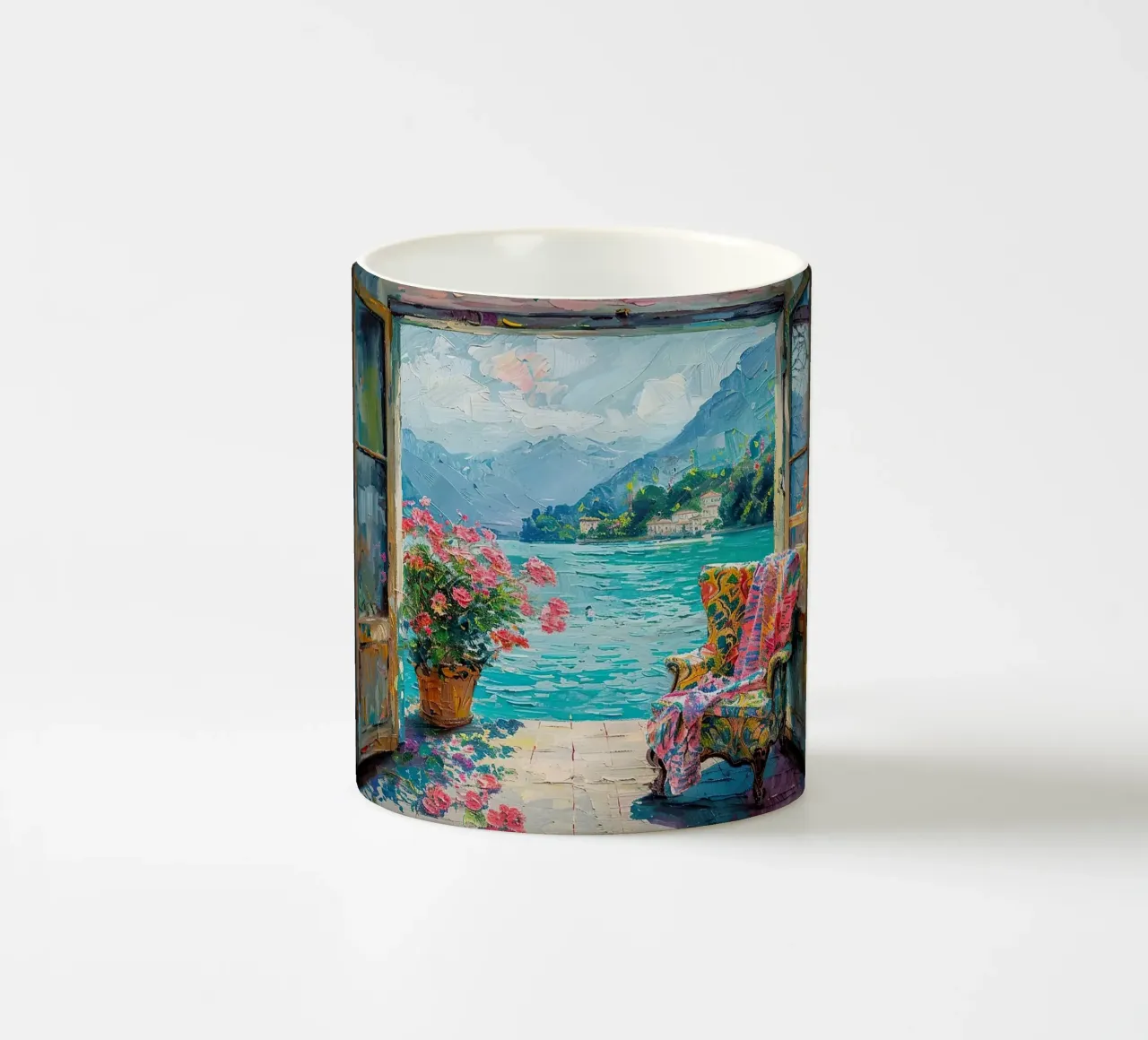 Matisse ispira la "visione del colore" tazza in ceramica da Nikis Art Studio