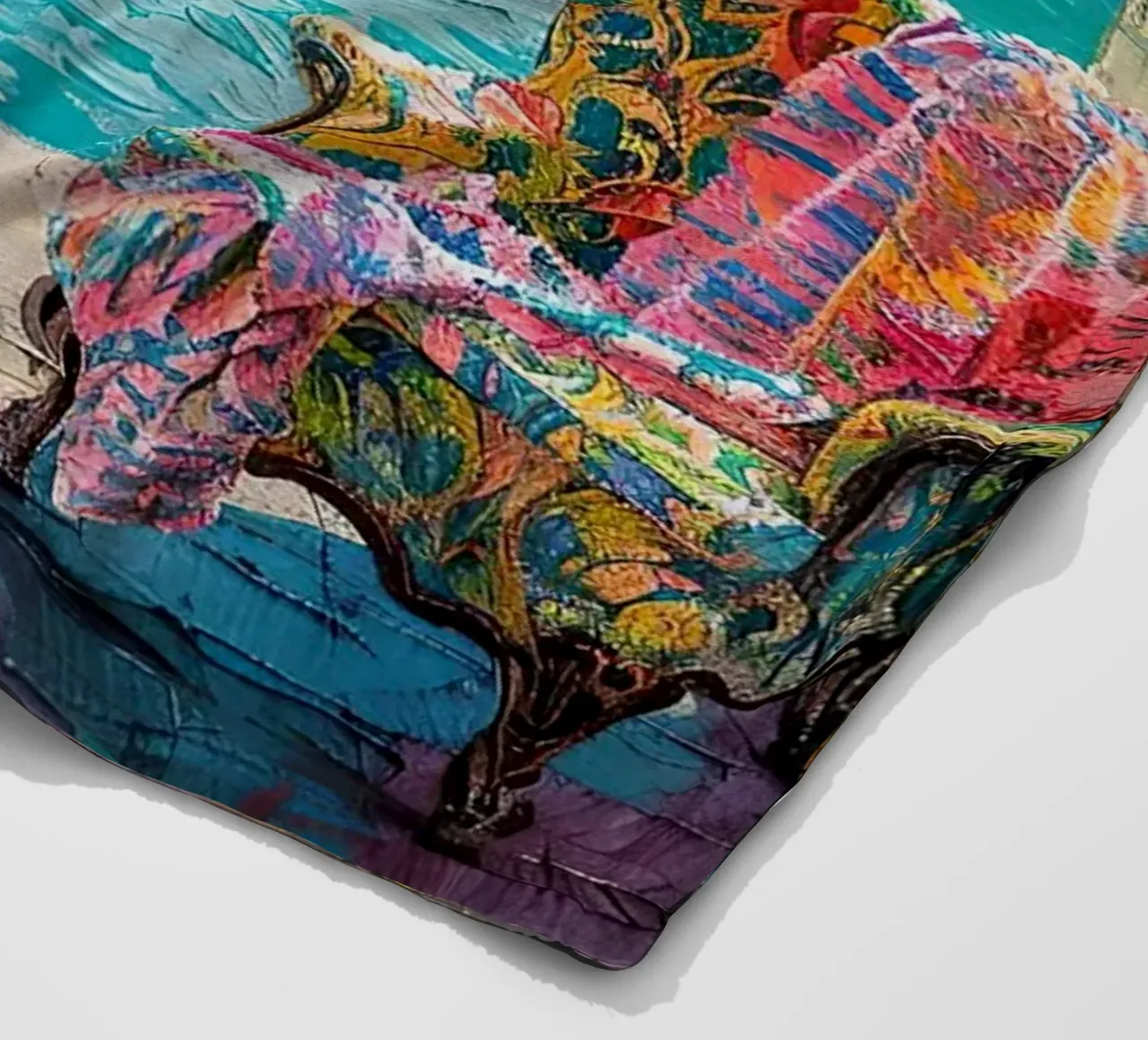 Matisse ispira la "visione del colore" coperta in pile da Nikis Art Studio