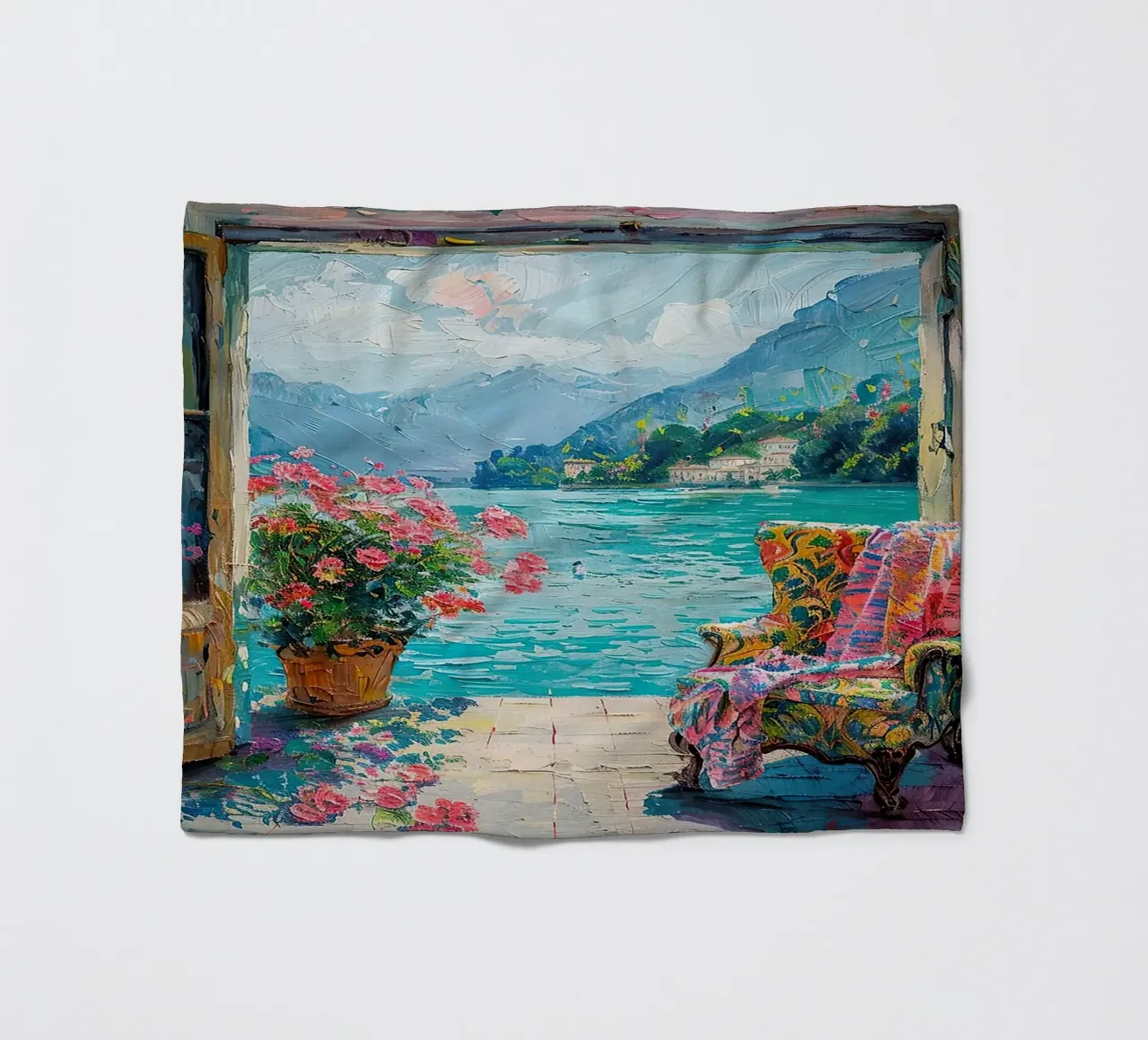 Matisse ispira la "visione del colore" coperta in pile da Nikis Art Studio