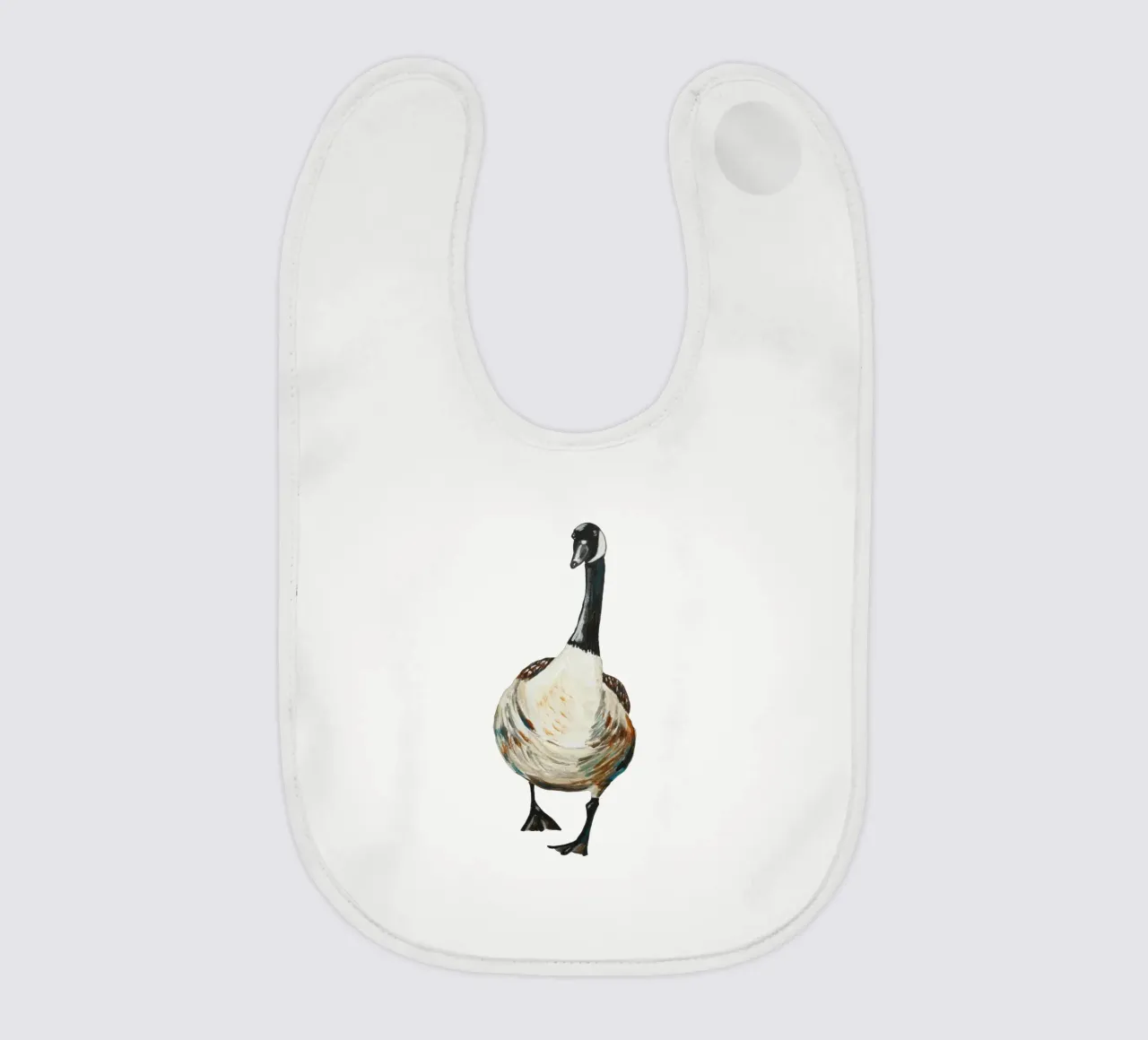 Goose Babylätzchen von Femke Zwaan