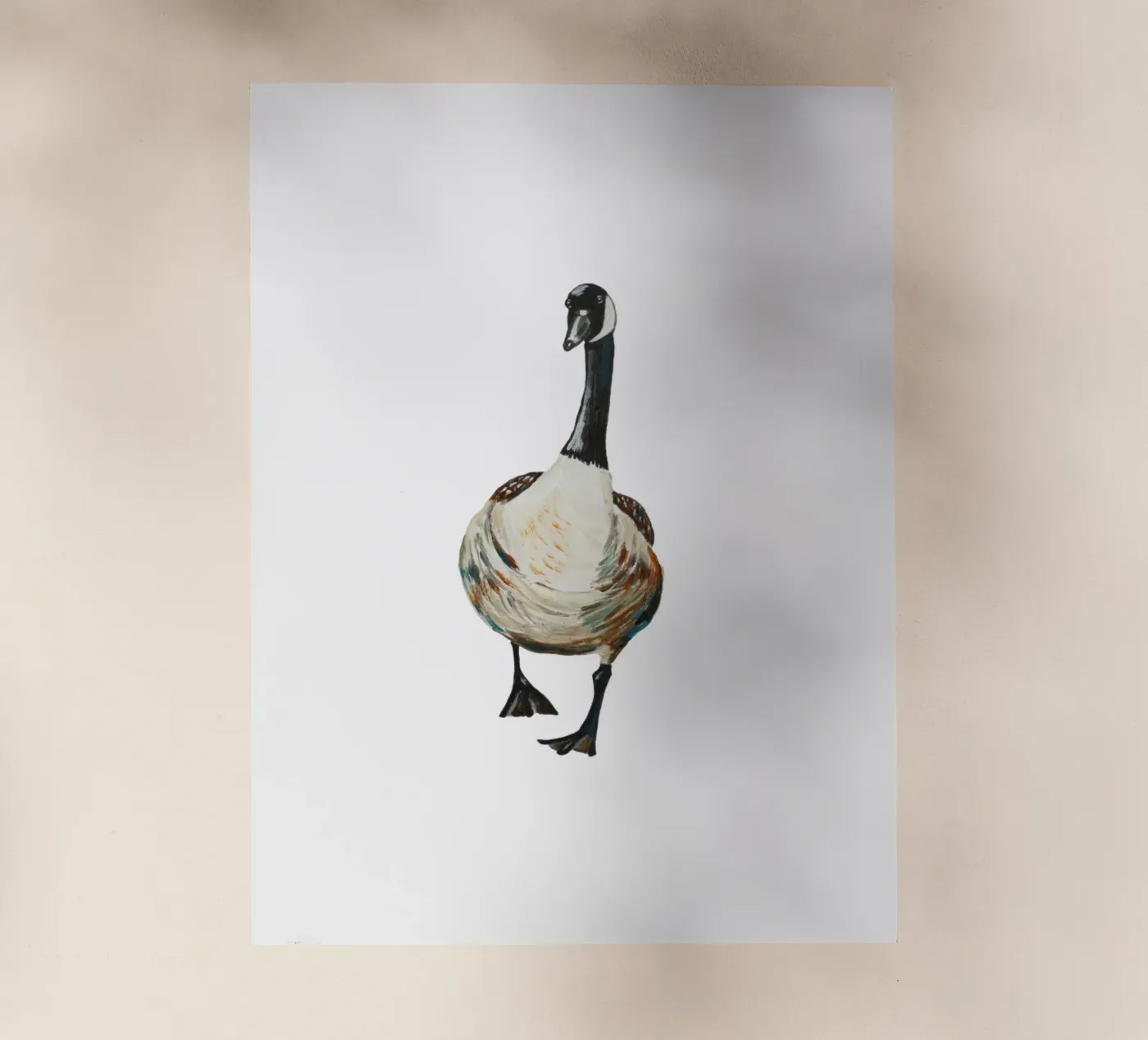 Goose pellicola backlit da Femke Zwaan