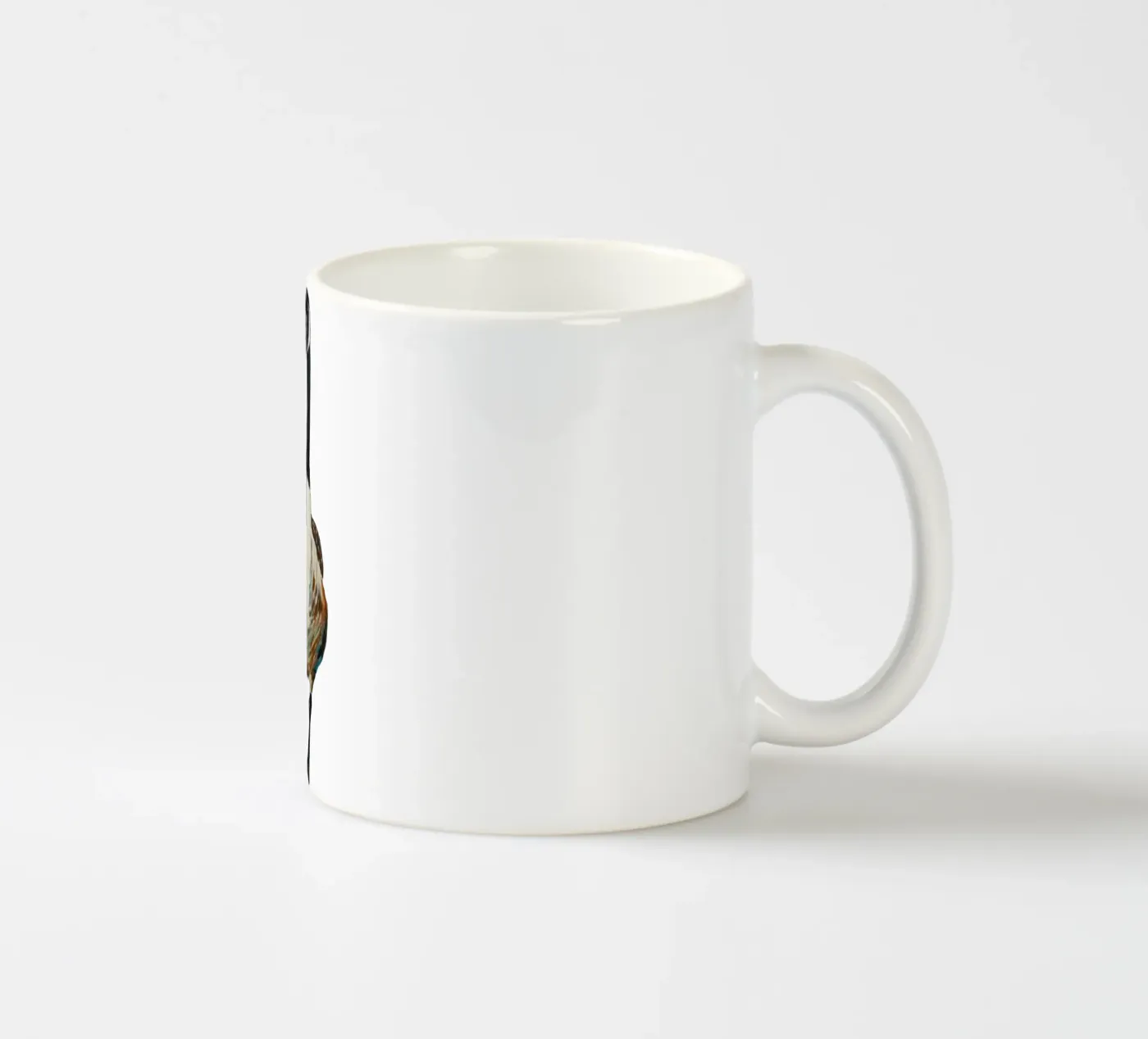 Goose ceramic mug by Femke Zwaan