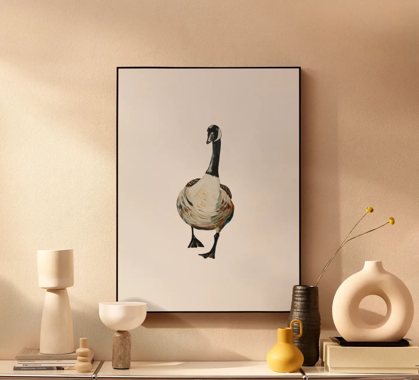 Goose plexiglass da Femke Zwaan