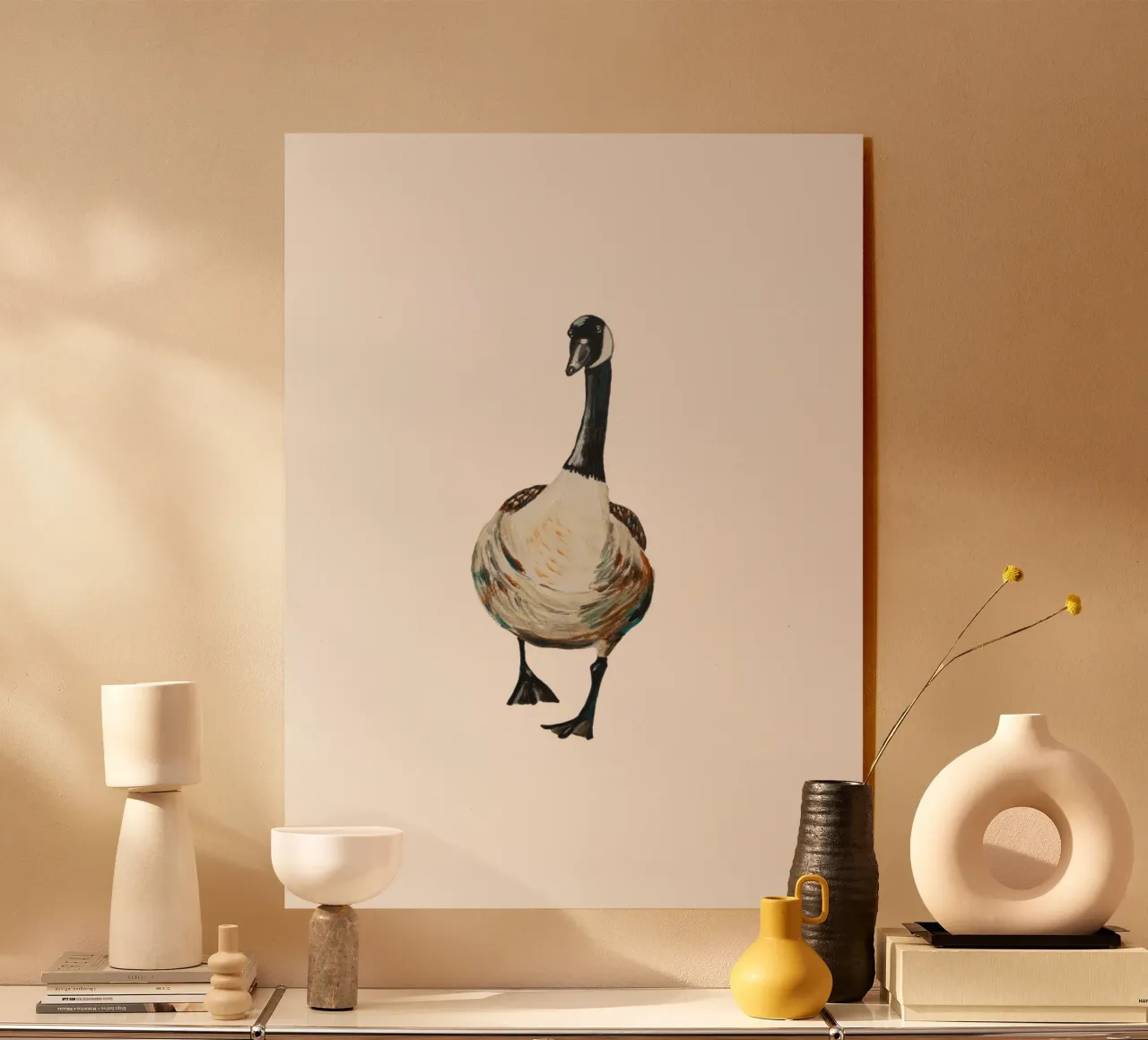 Goose plexiglass da Femke Zwaan