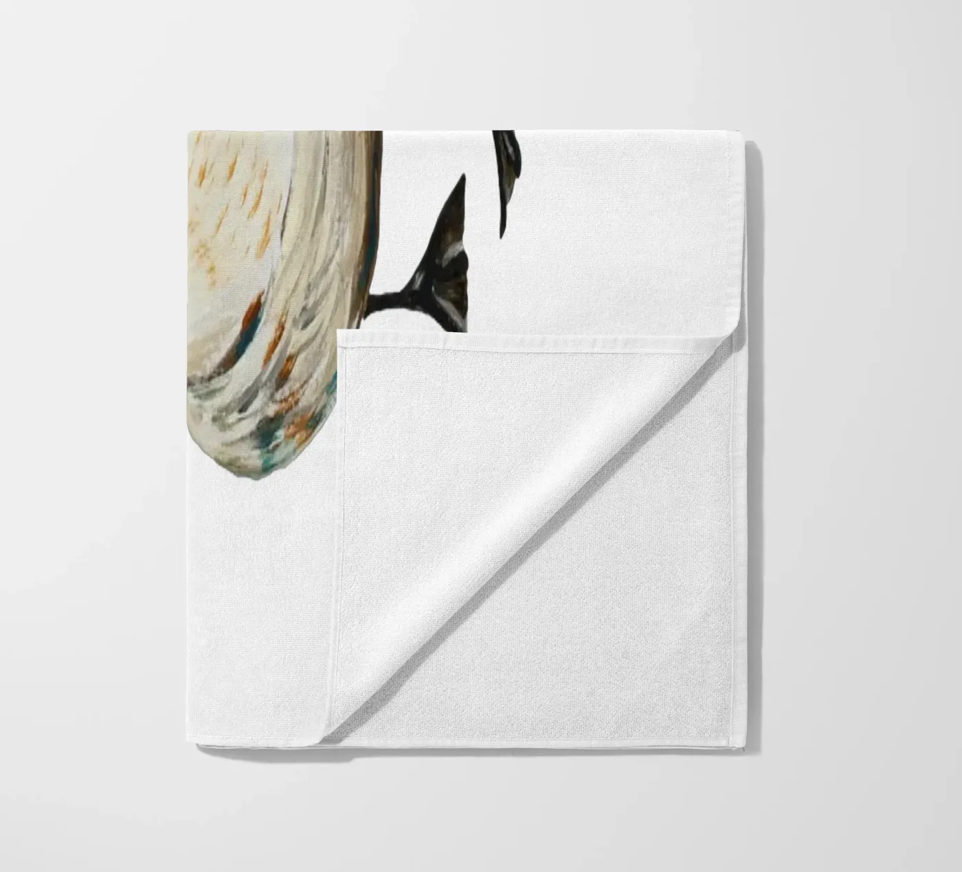 Goose strandhanddoek van Femke Zwaan