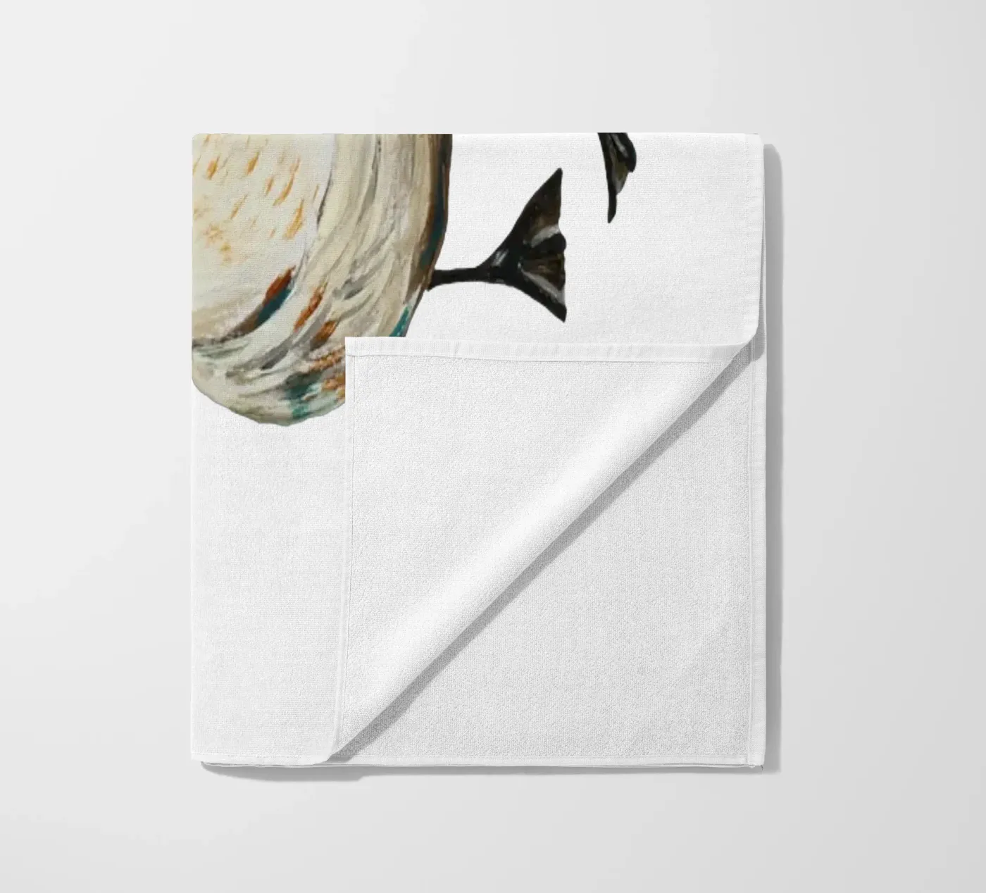 Goose strandhanddoek van Femke Zwaan