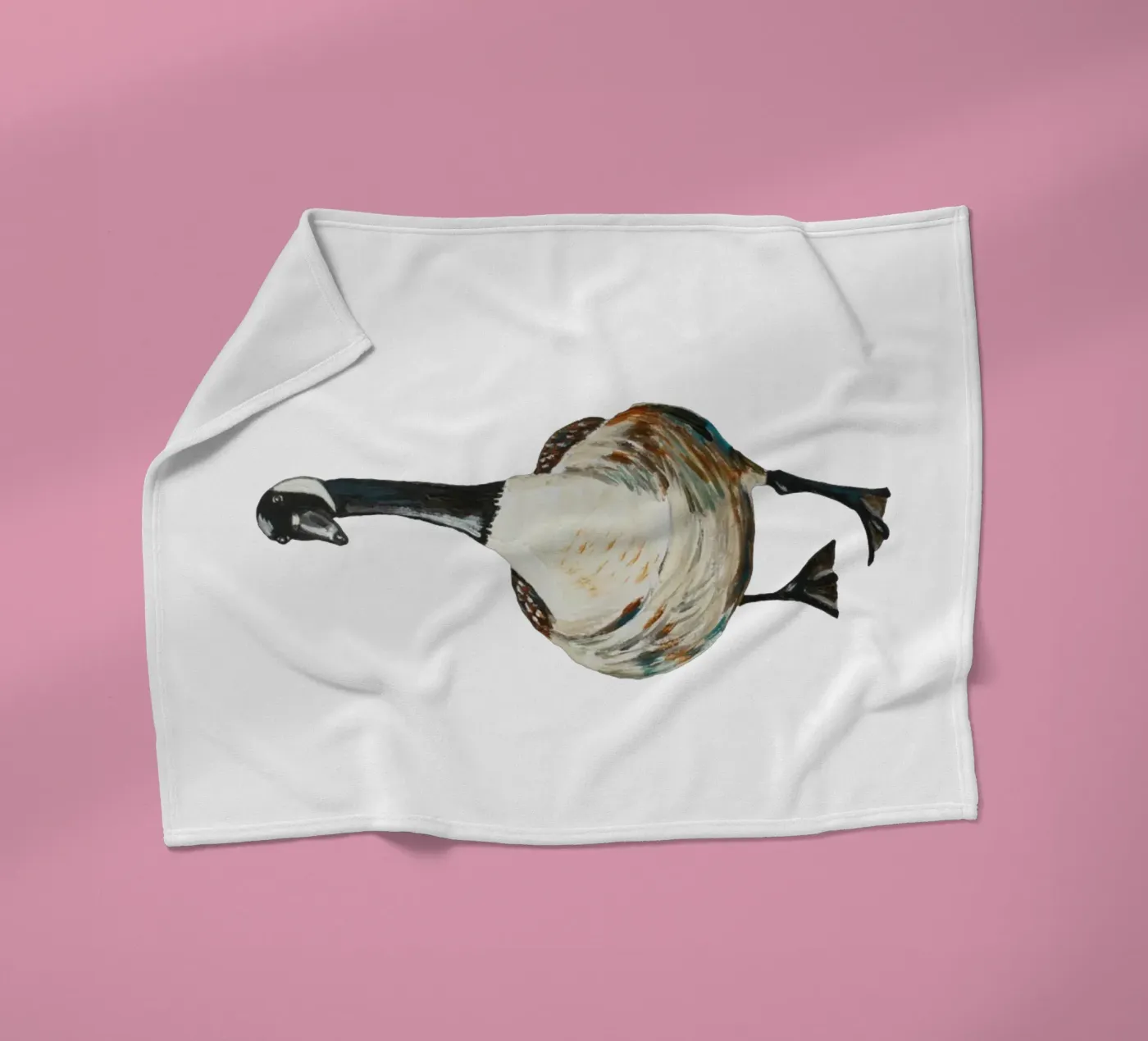 Goose Fleecedecke von Femke Zwaan