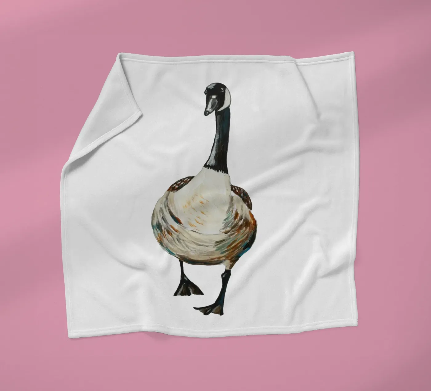 Goose Fleecedecke von Femke Zwaan