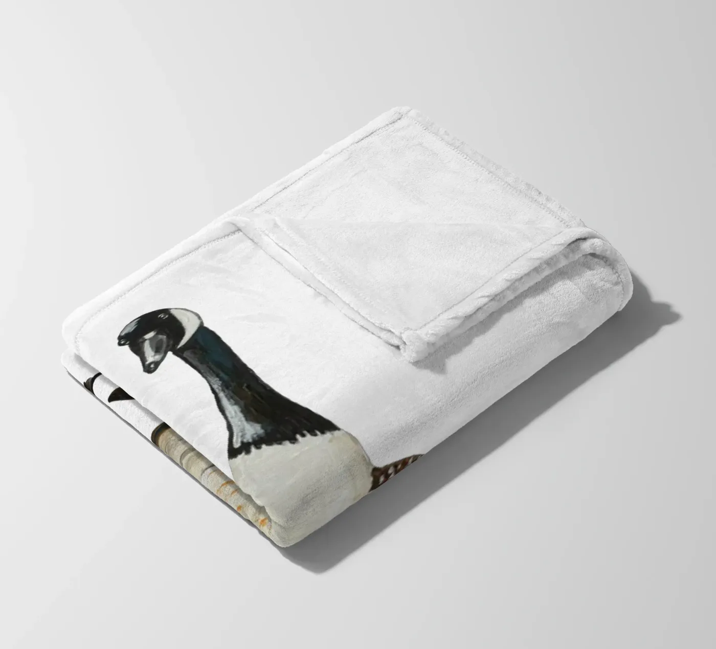 Goose Fleecedecke von Femke Zwaan