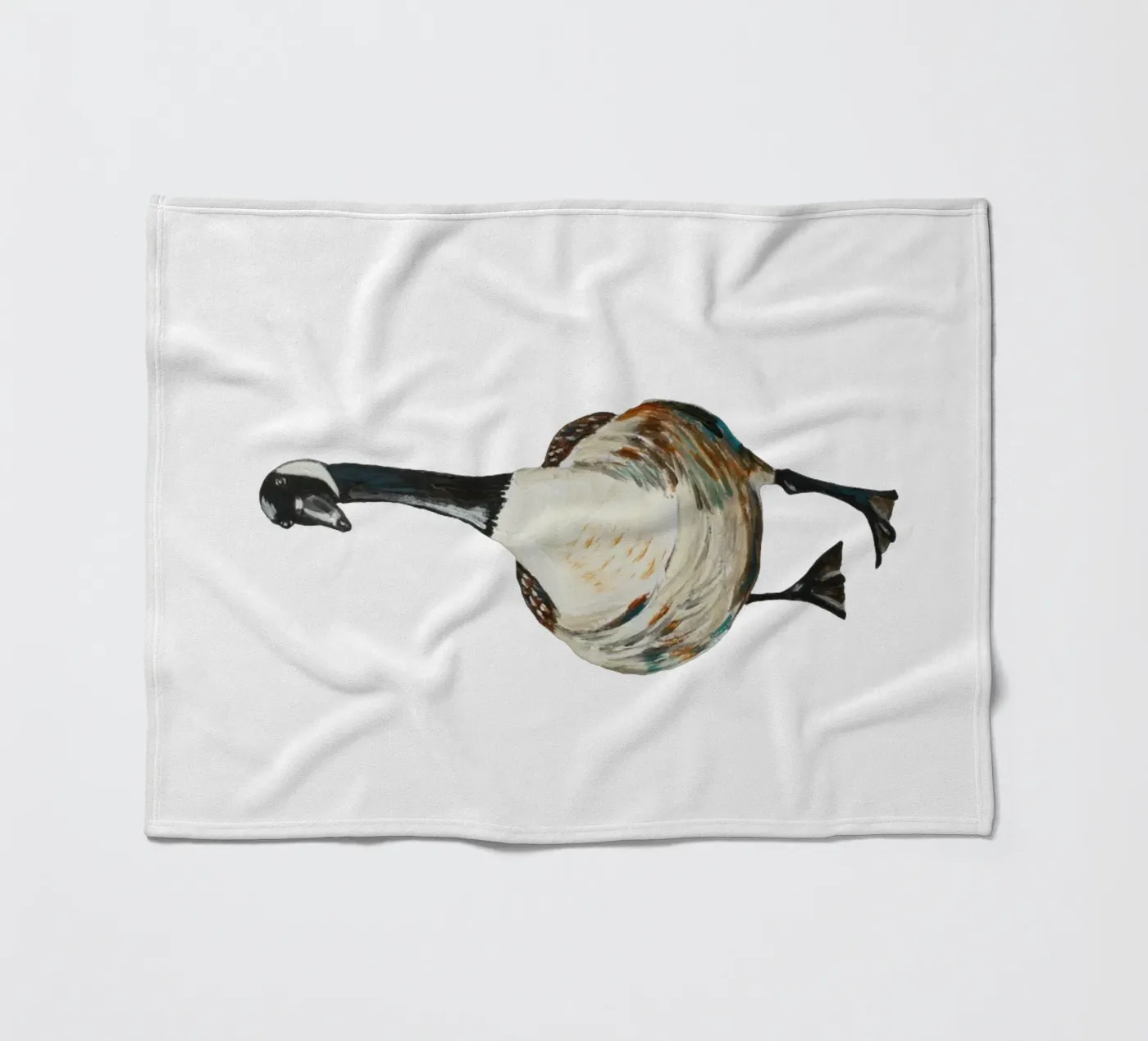 Goose Fleecedecke von Femke Zwaan