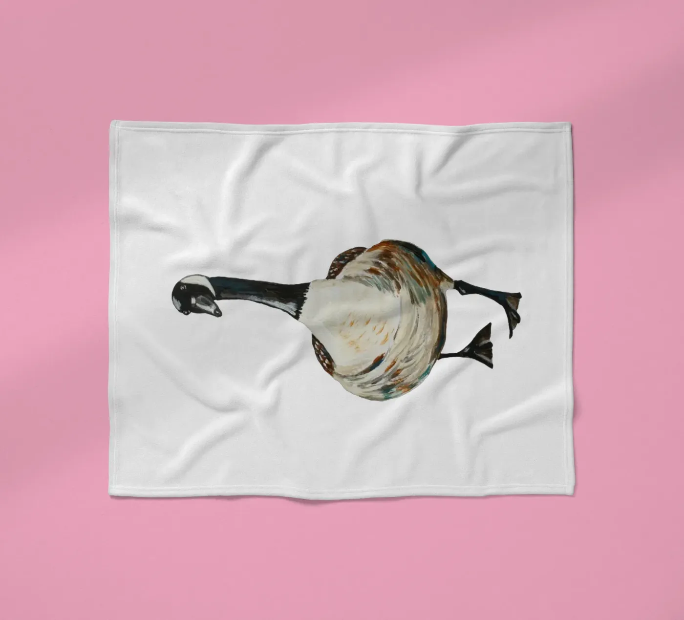 Goose Fleecedecke von Femke Zwaan