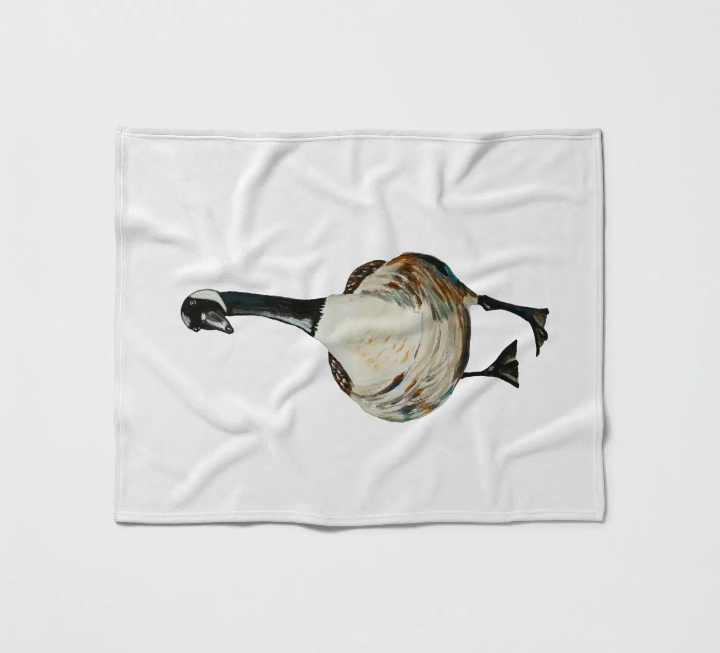 Goose Fleecedecke von Femke Zwaan