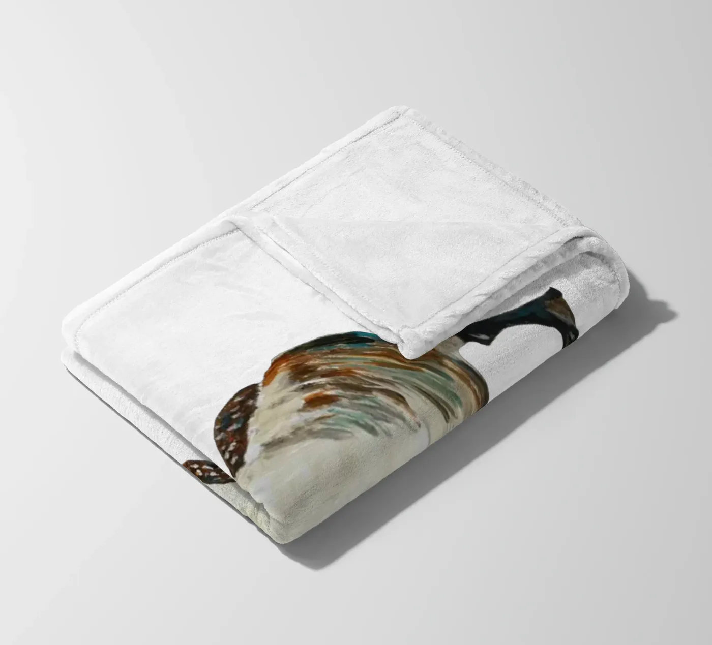 Goose Fleecedecke von Femke Zwaan