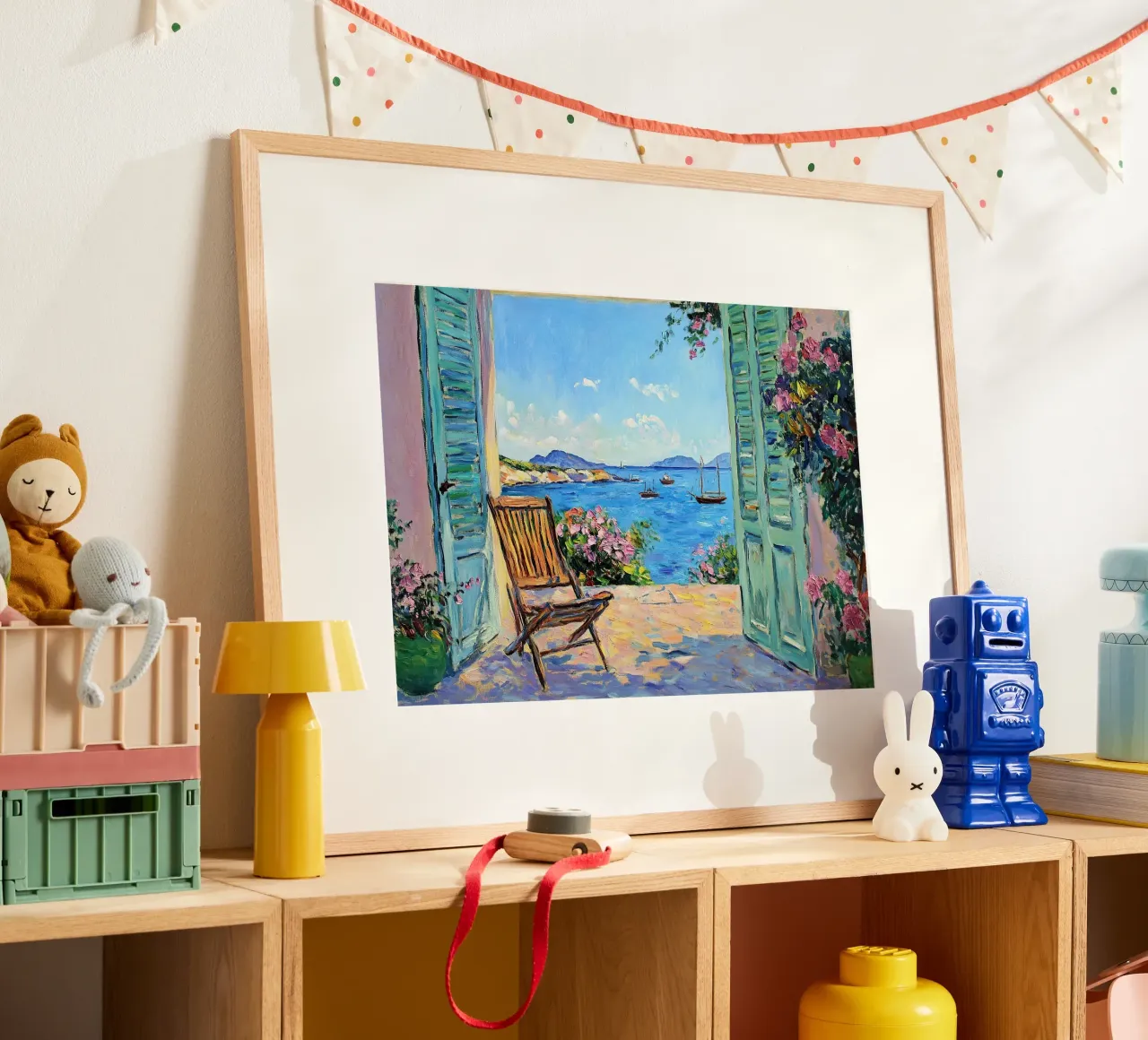 Matisse ispira il "Lichtblick poster con telaio in plastica da ArtByNiki